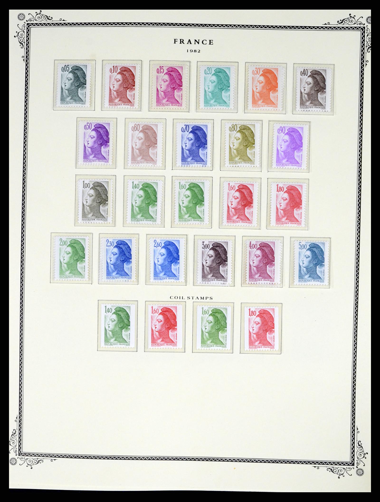 37632 112 - Postzegelverzameling 37632 Frankrijk 1849-2001.