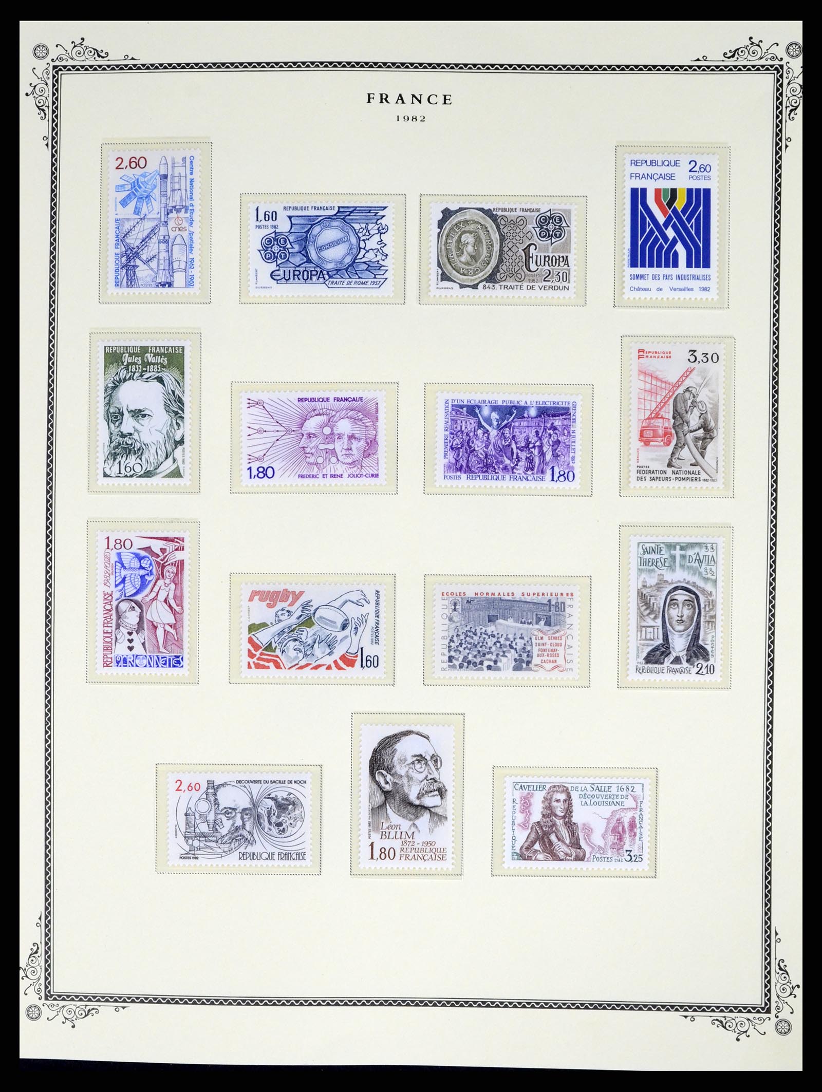 37632 116 - Postzegelverzameling 37632 Frankrijk 1849-2001.