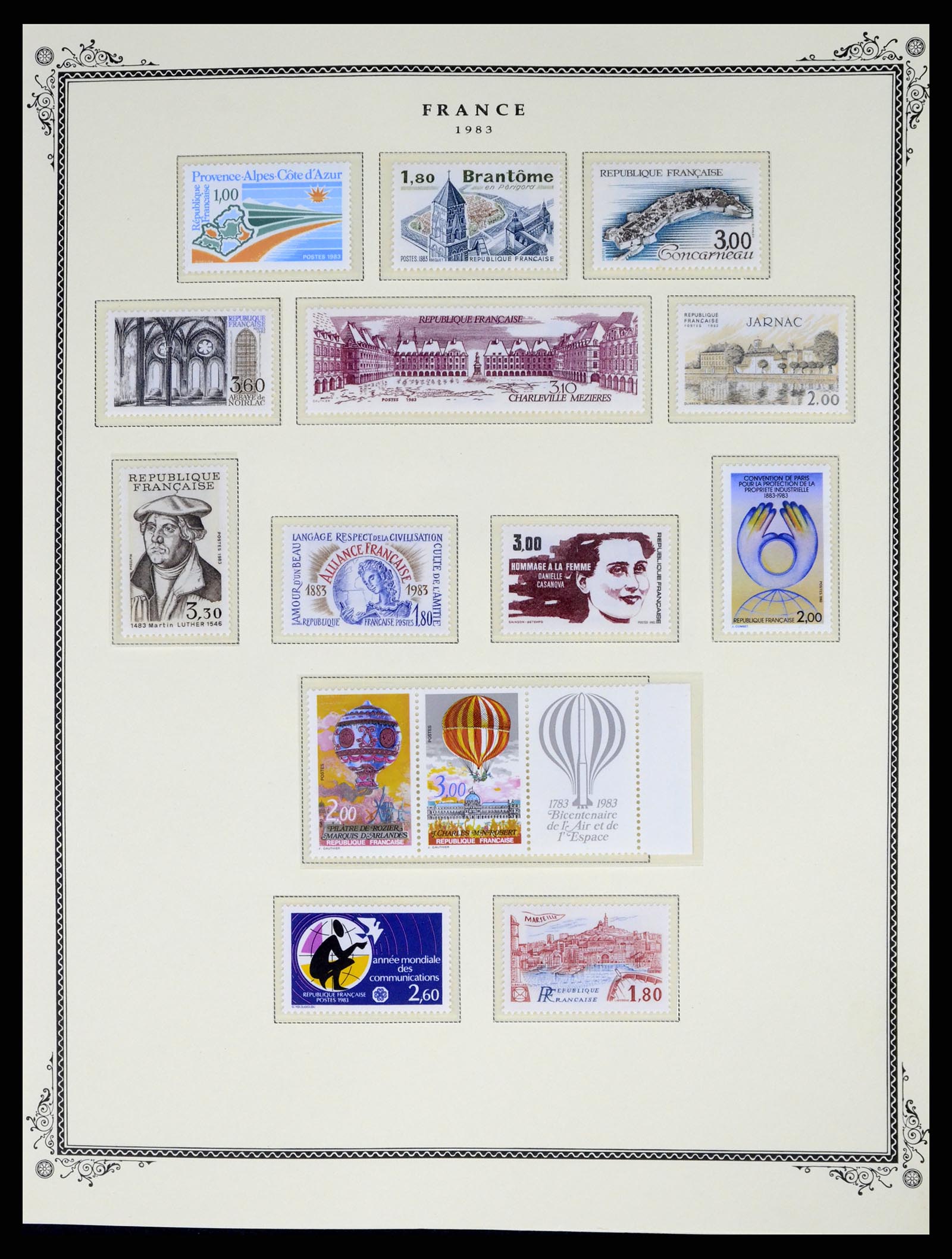 37632 117 - Postzegelverzameling 37632 Frankrijk 1849-2001.