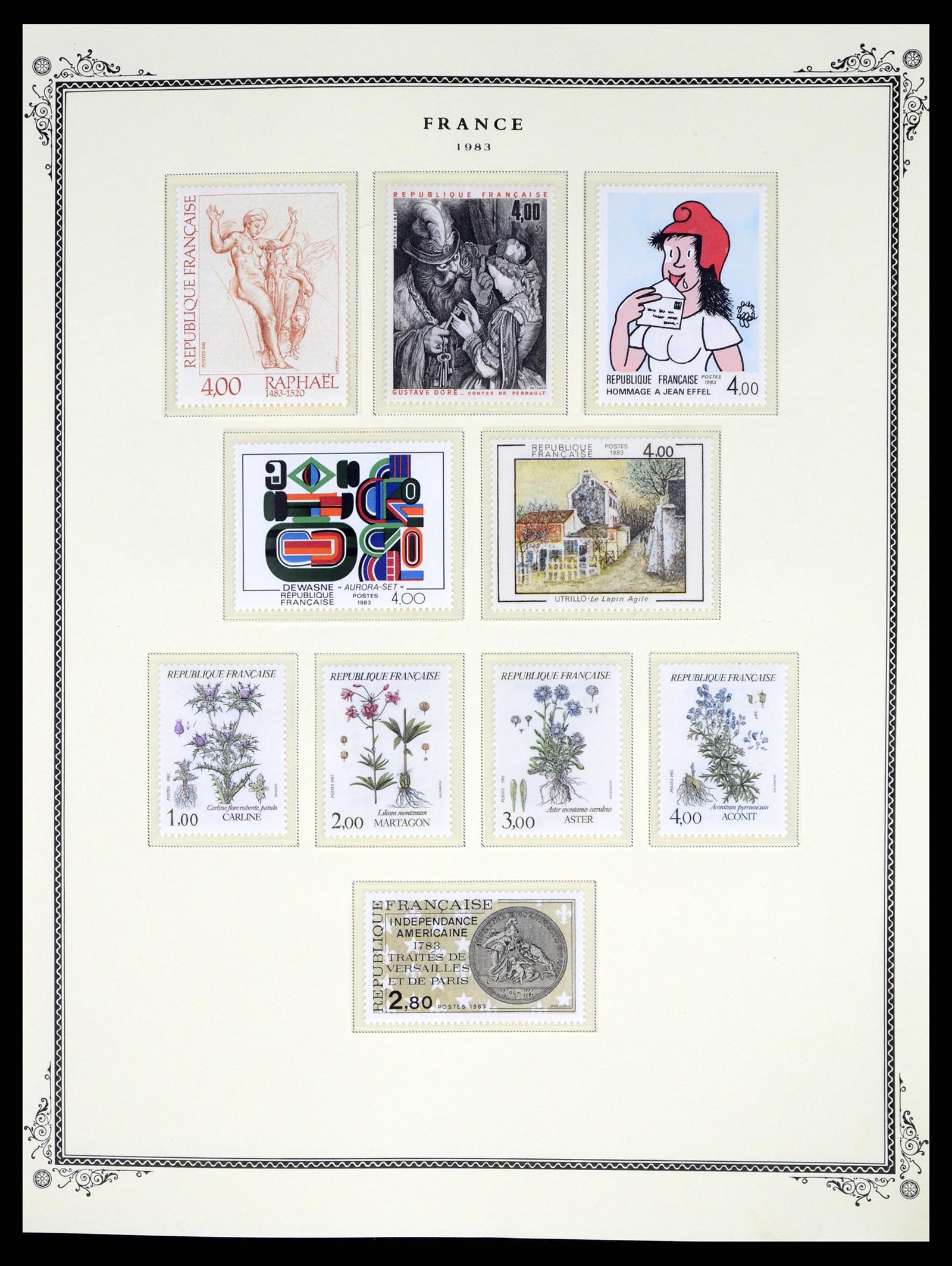 37632 120 - Postzegelverzameling 37632 Frankrijk 1849-2001.