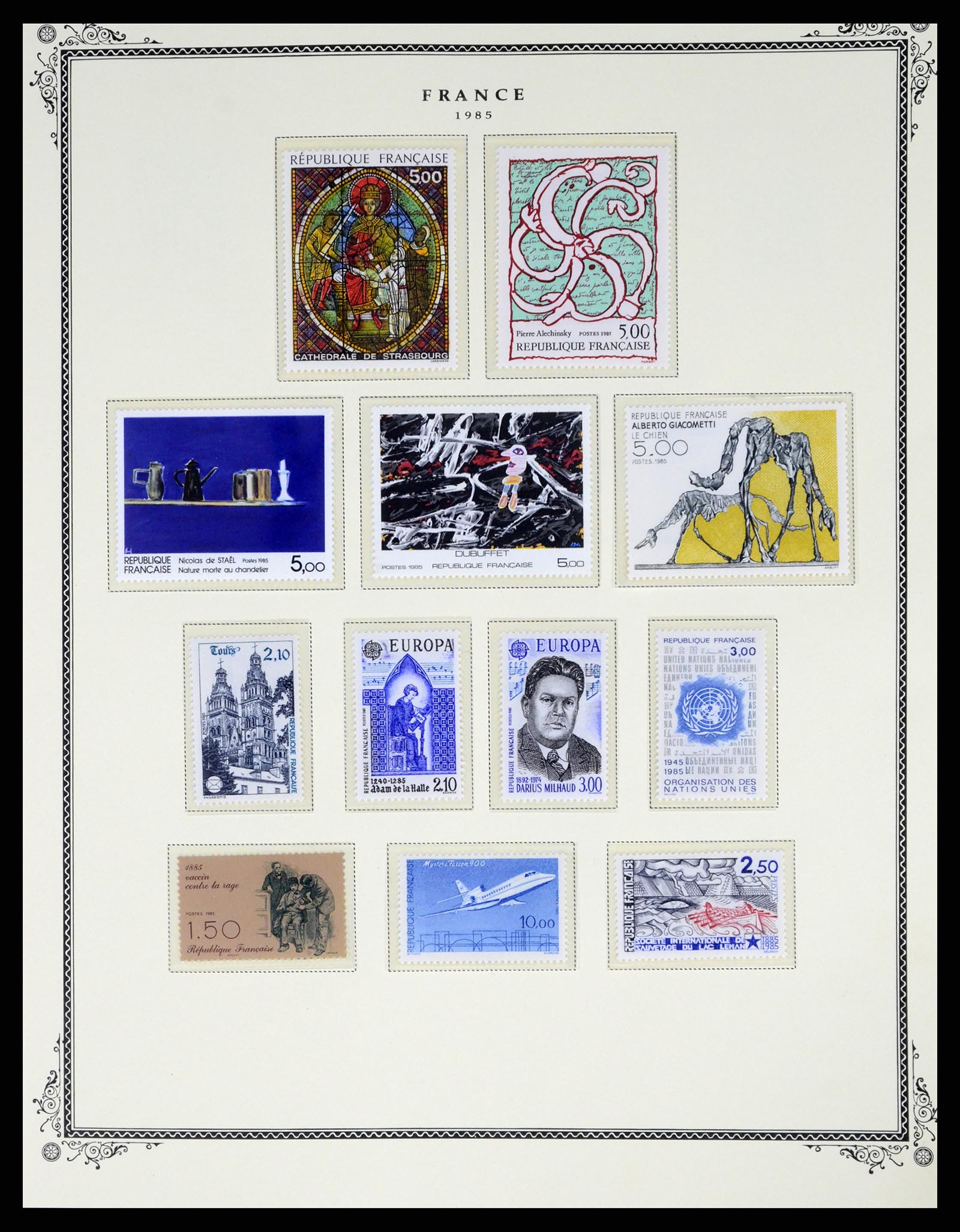 37632 130 - Postzegelverzameling 37632 Frankrijk 1849-2001.