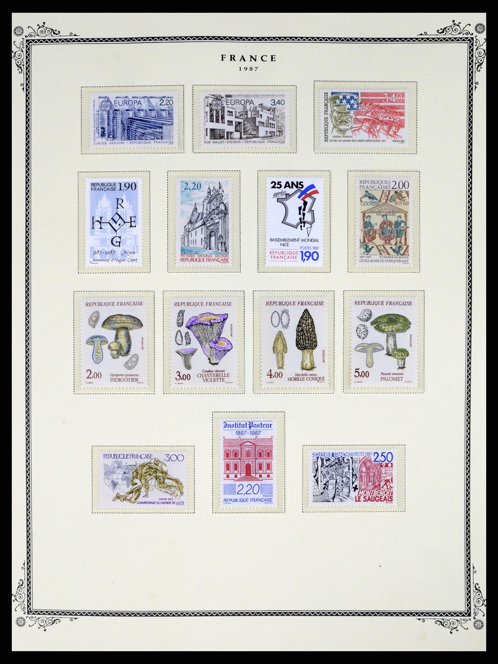 37632 134 - Postzegelverzameling 37632 Frankrijk 1849-2001.