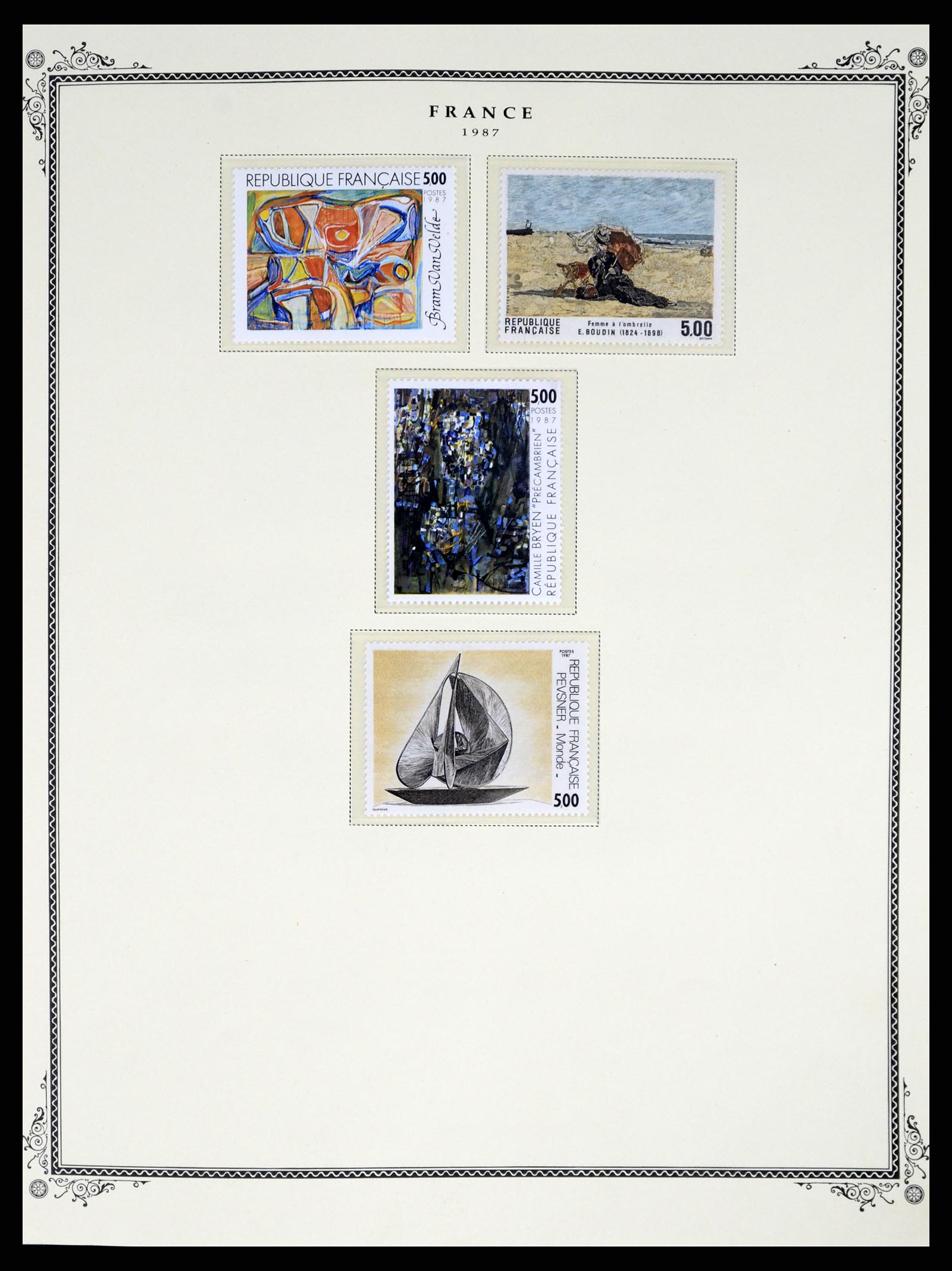 37632 135 - Postzegelverzameling 37632 Frankrijk 1849-2001.