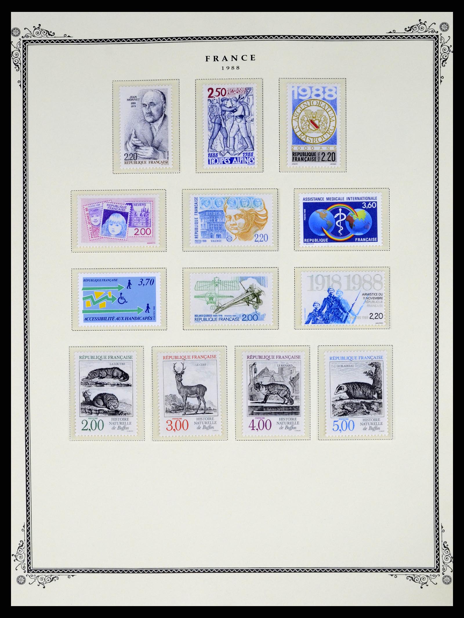 37632 139 - Postzegelverzameling 37632 Frankrijk 1849-2001.