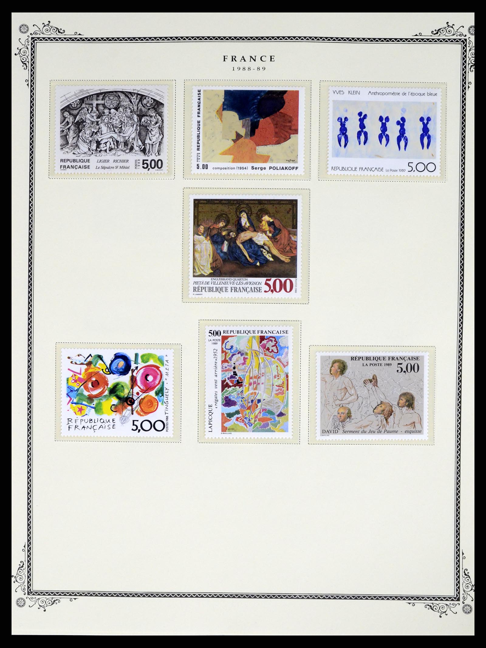 37632 140 - Postzegelverzameling 37632 Frankrijk 1849-2001.