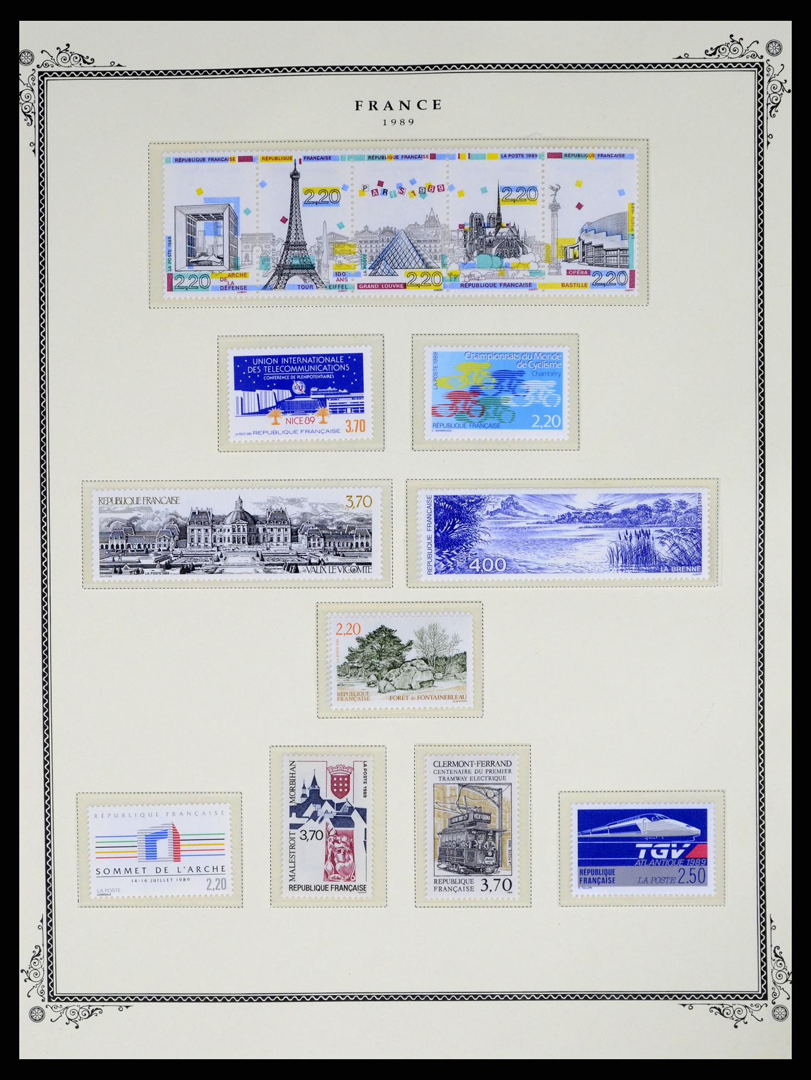 37632 142 - Postzegelverzameling 37632 Frankrijk 1849-2001.