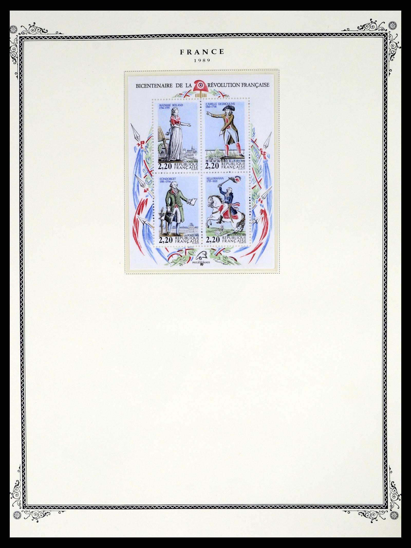 37632 143 - Postzegelverzameling 37632 Frankrijk 1849-2001.