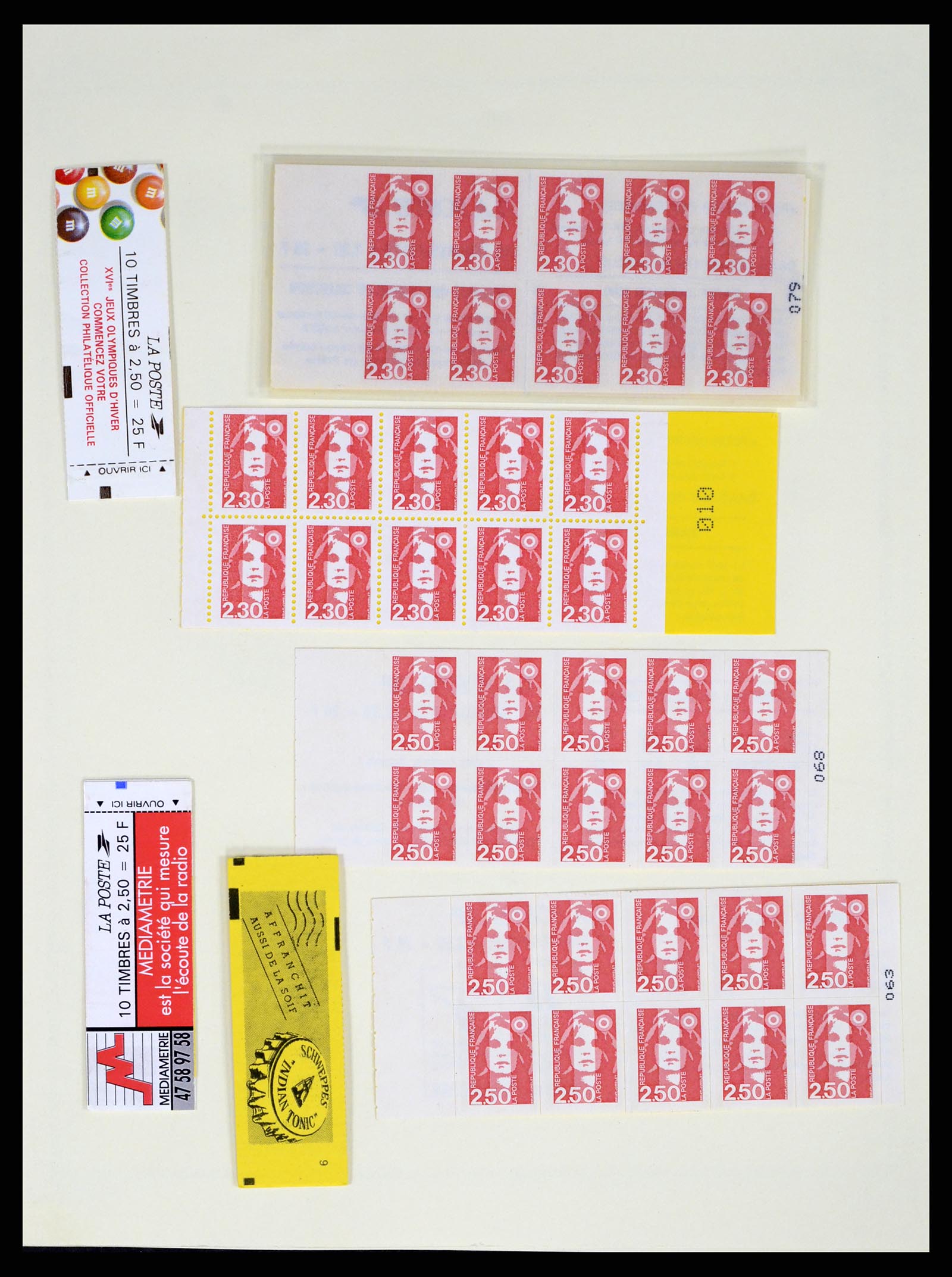 37632 147 - Postzegelverzameling 37632 Frankrijk 1849-2001.