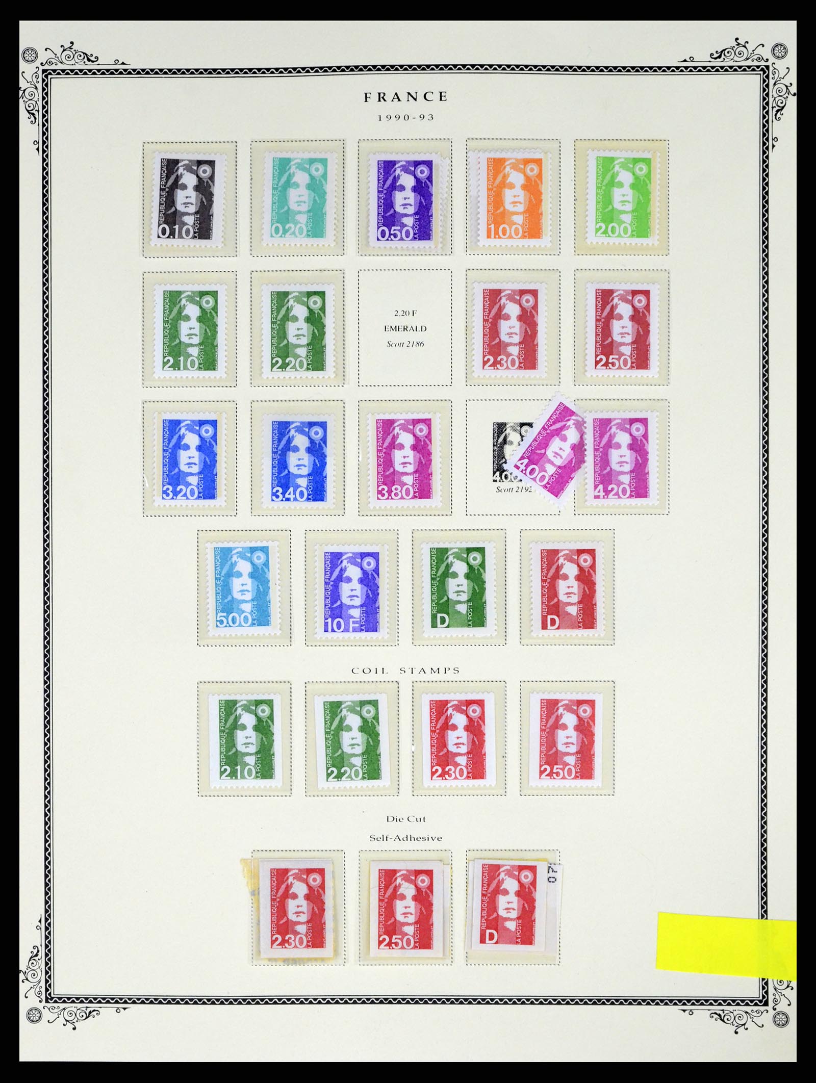 37632 148 - Postzegelverzameling 37632 Frankrijk 1849-2001.