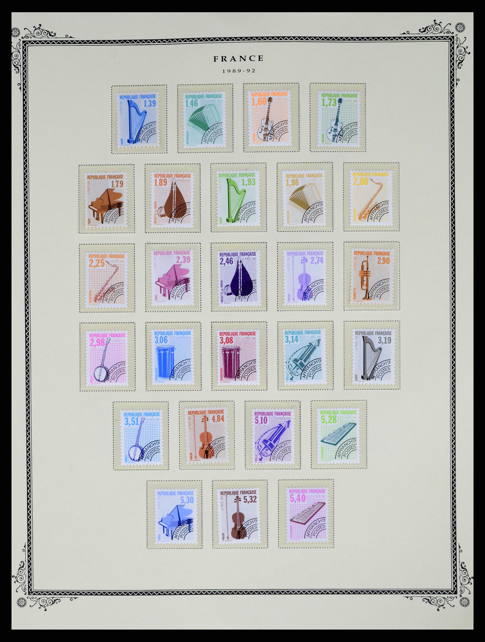37632 149 - Postzegelverzameling 37632 Frankrijk 1849-2001.