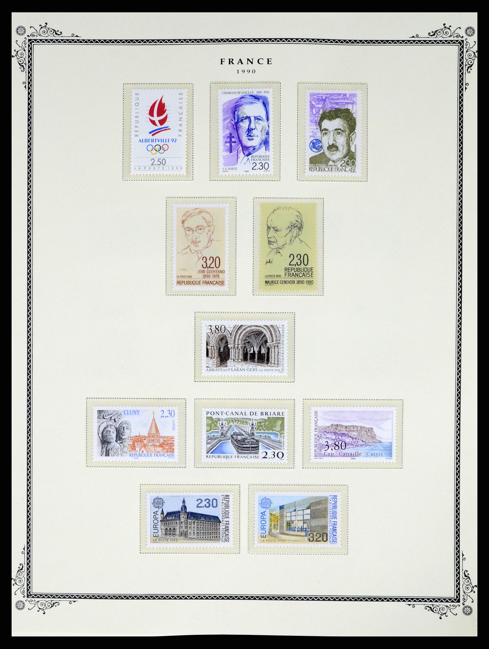 37632 150 - Postzegelverzameling 37632 Frankrijk 1849-2001.