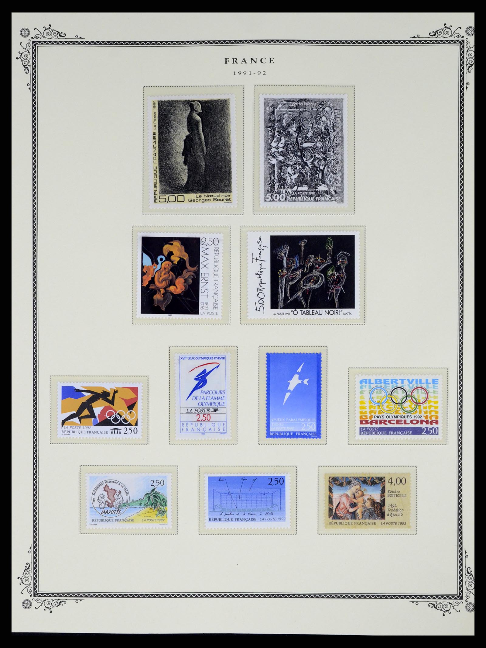 37632 154 - Postzegelverzameling 37632 Frankrijk 1849-2001.