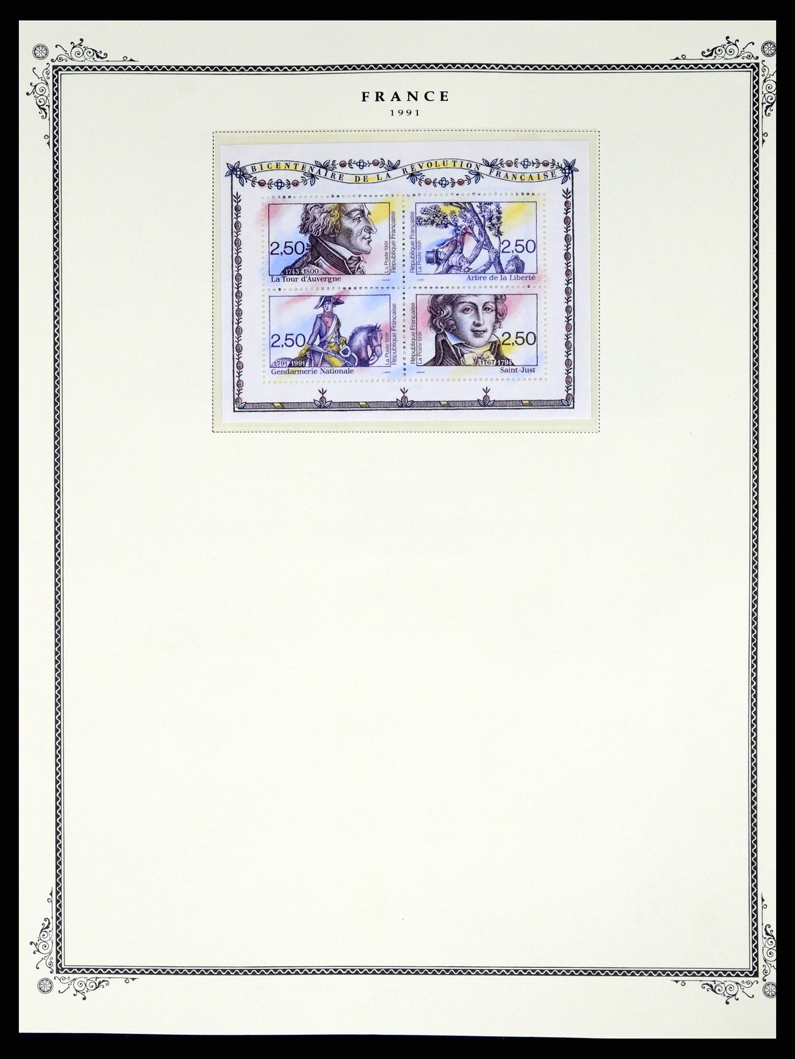 37632 155 - Postzegelverzameling 37632 Frankrijk 1849-2001.