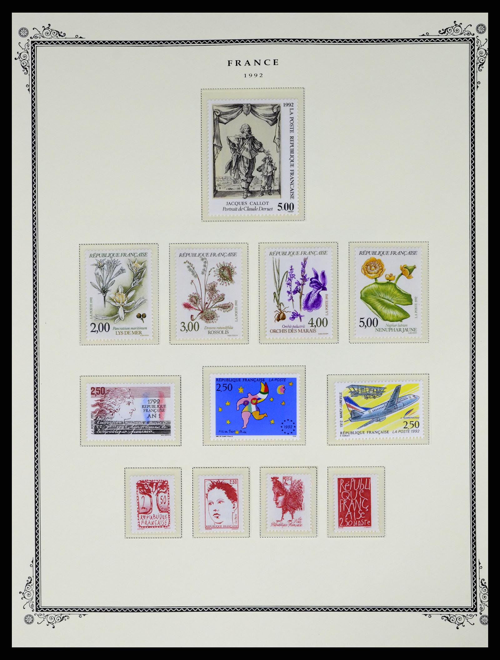 37632 158 - Postzegelverzameling 37632 Frankrijk 1849-2001.