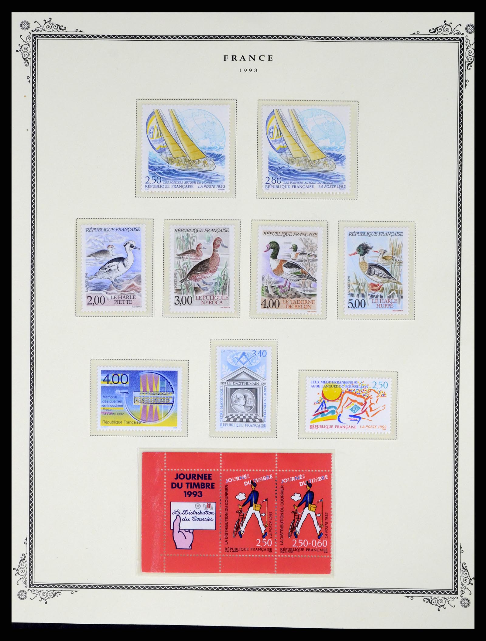 37632 161 - Postzegelverzameling 37632 Frankrijk 1849-2001.