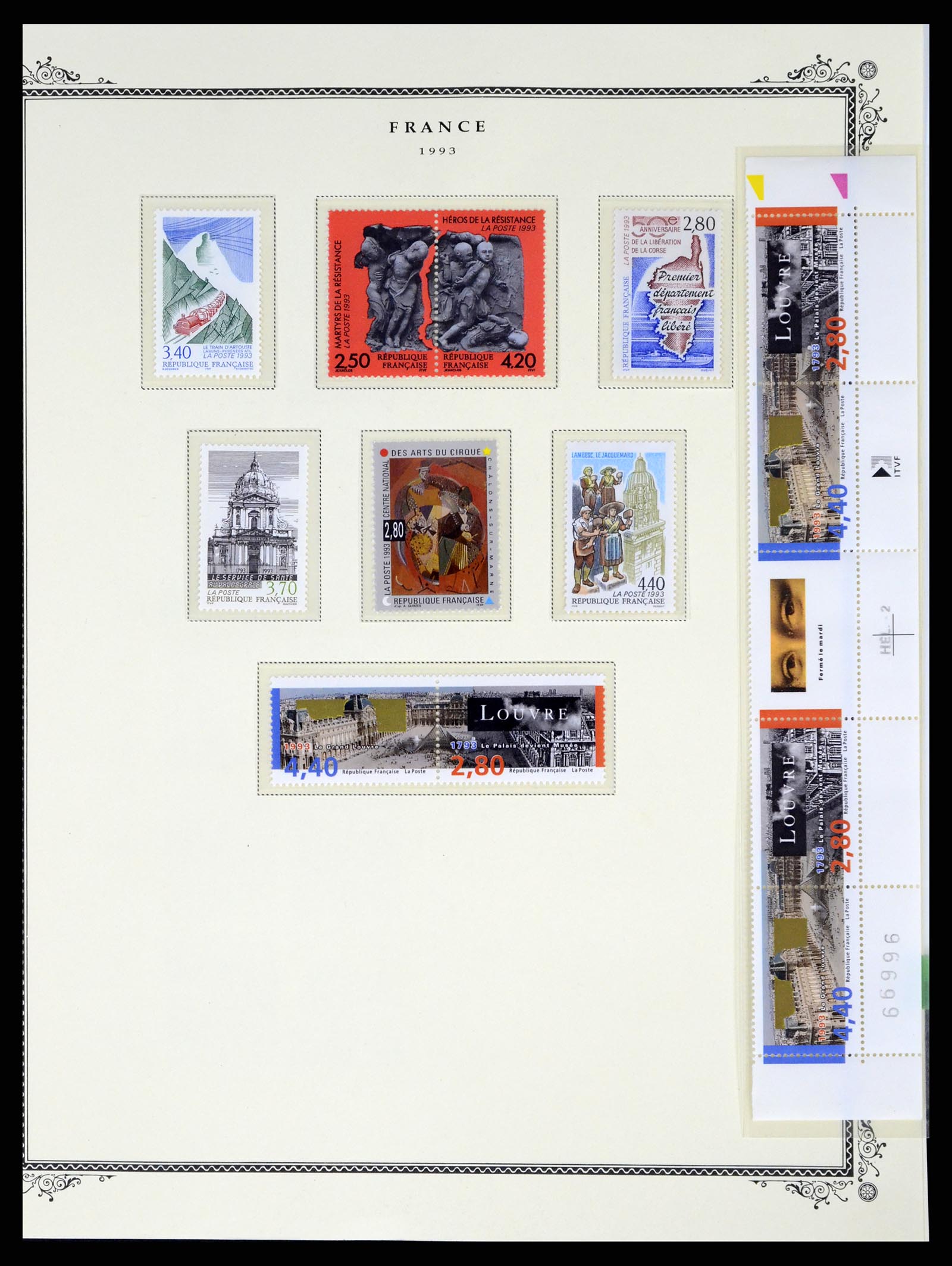 37632 166 - Postzegelverzameling 37632 Frankrijk 1849-2001.