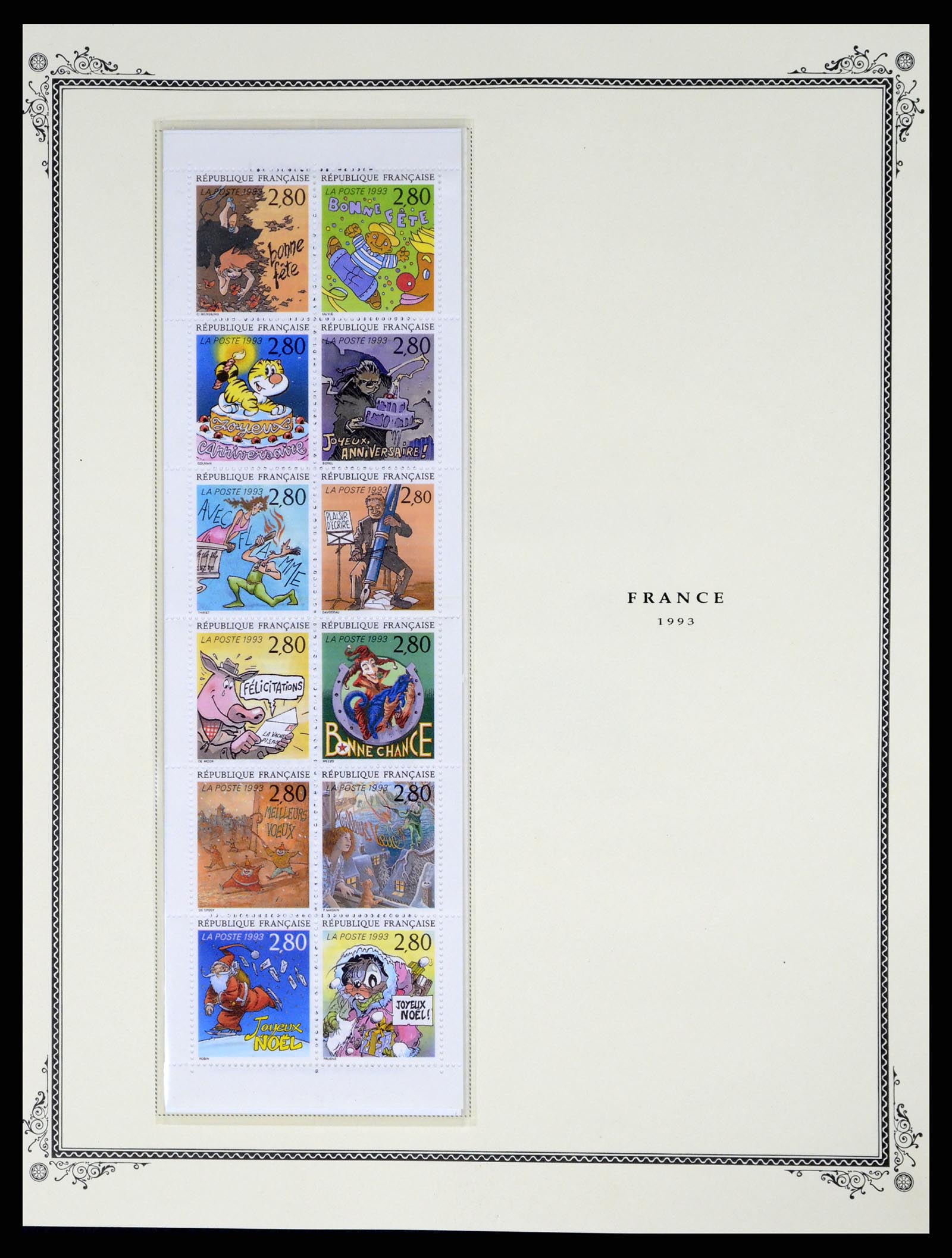 37632 167 - Postzegelverzameling 37632 Frankrijk 1849-2001.