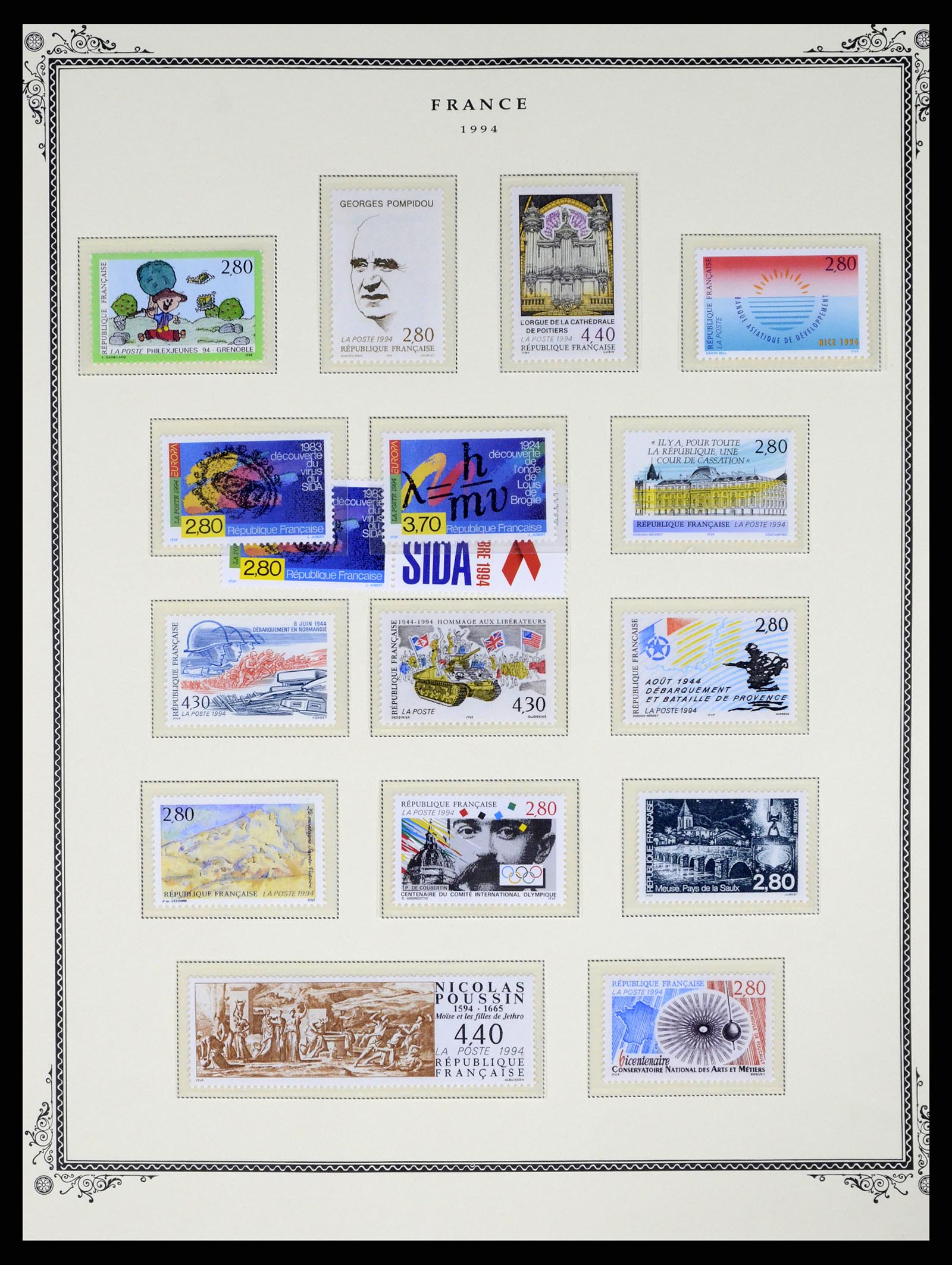 37632 172 - Postzegelverzameling 37632 Frankrijk 1849-2001.