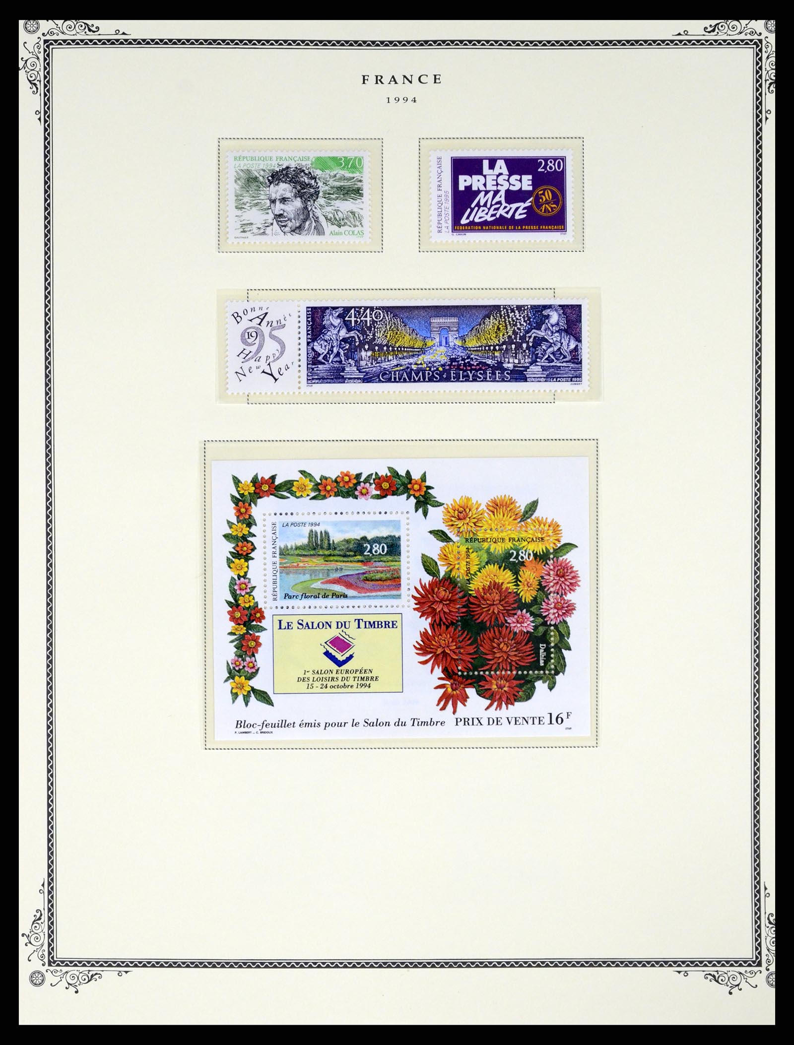 37632 174 - Postzegelverzameling 37632 Frankrijk 1849-2001.