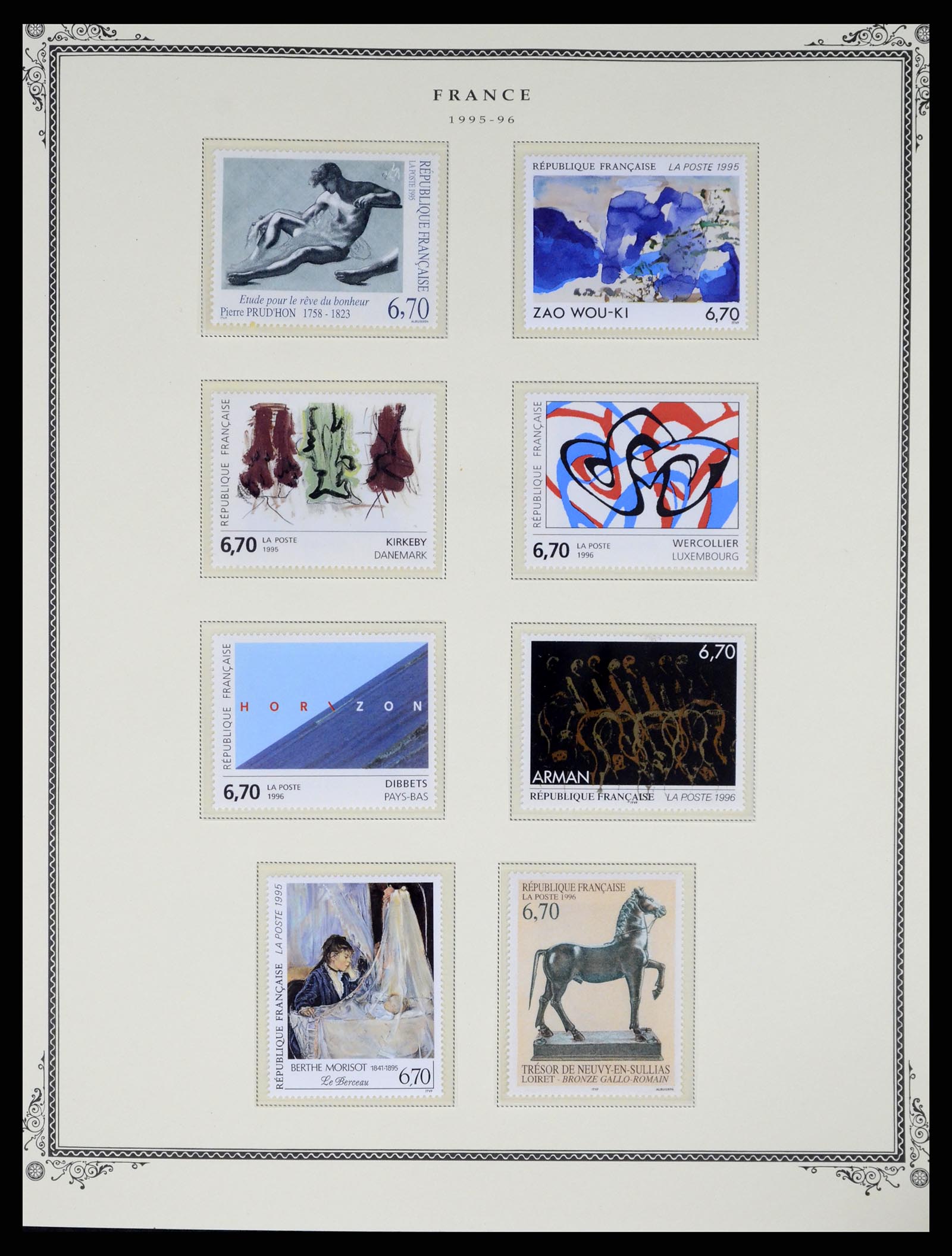 37632 175 - Postzegelverzameling 37632 Frankrijk 1849-2001.
