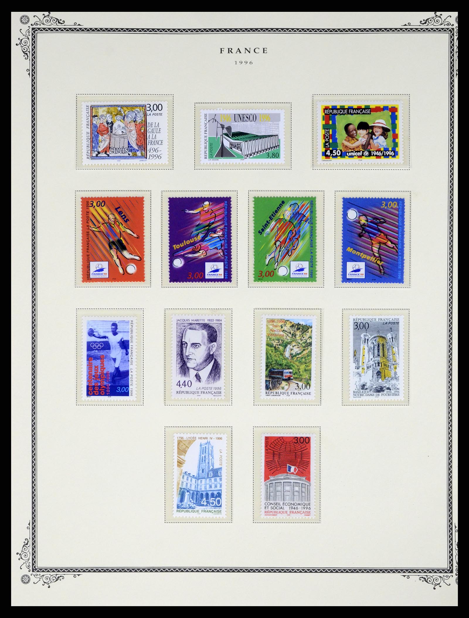 37632 185 - Postzegelverzameling 37632 Frankrijk 1849-2001.