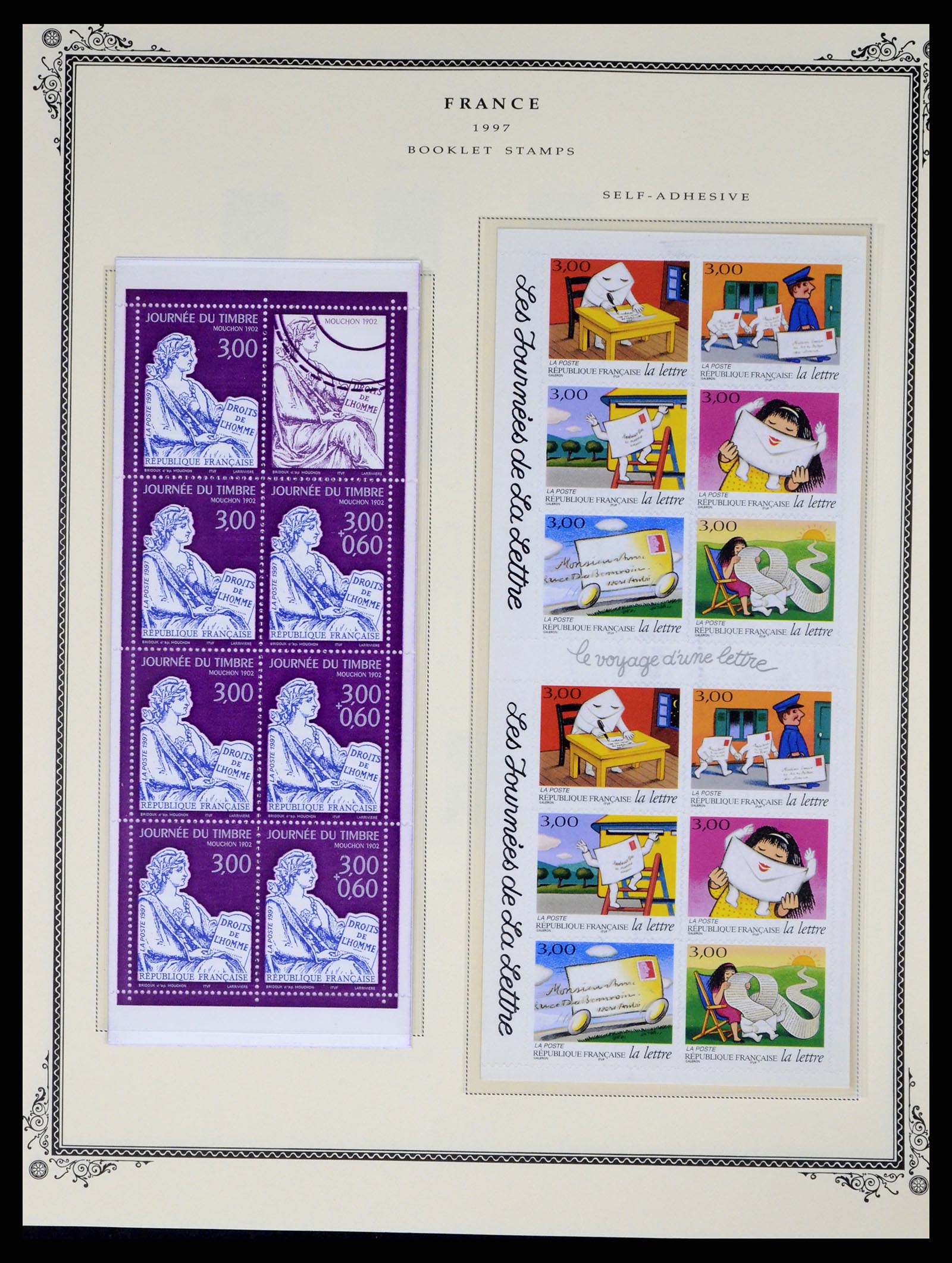 37632 190 - Postzegelverzameling 37632 Frankrijk 1849-2001.