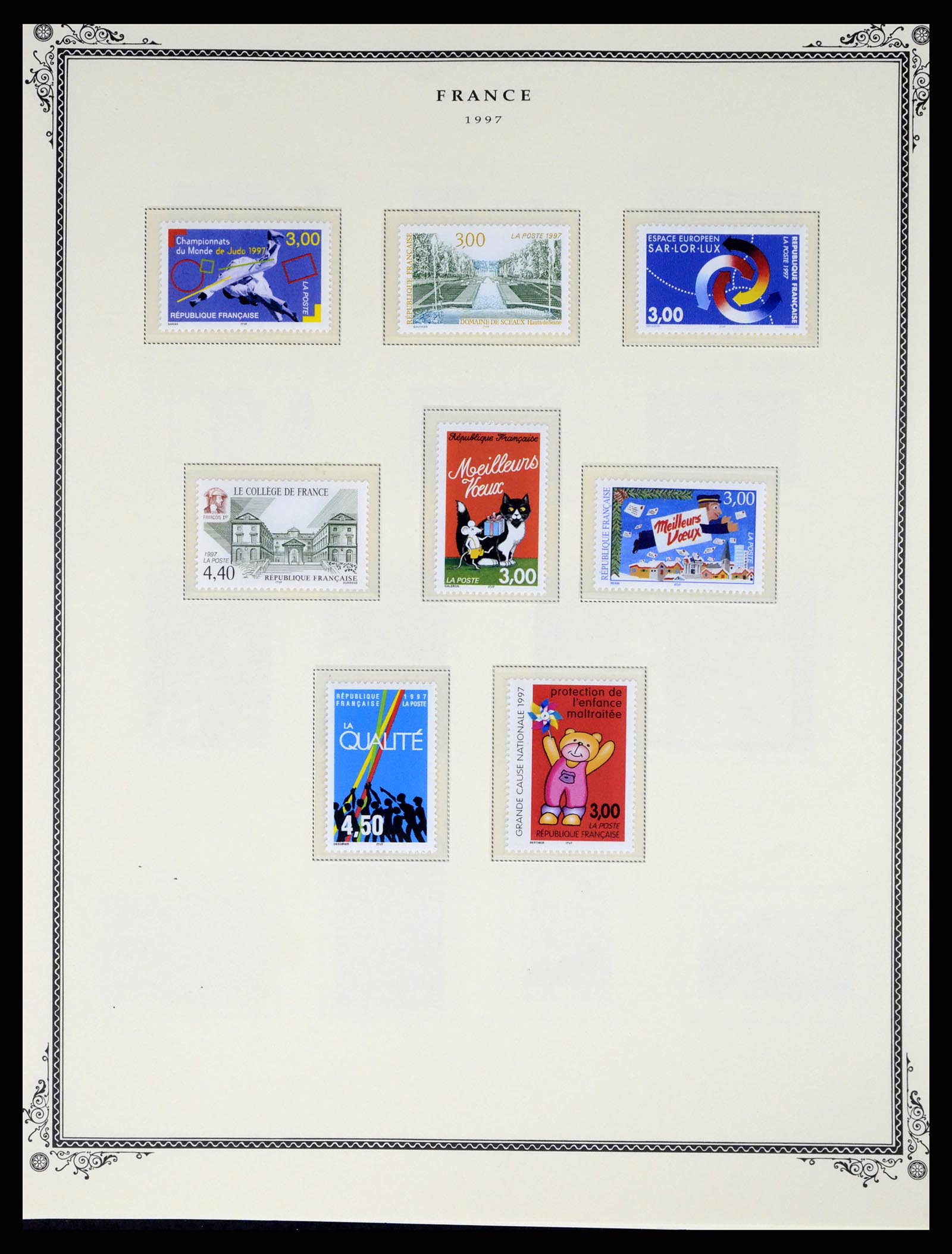 37632 192 - Postzegelverzameling 37632 Frankrijk 1849-2001.