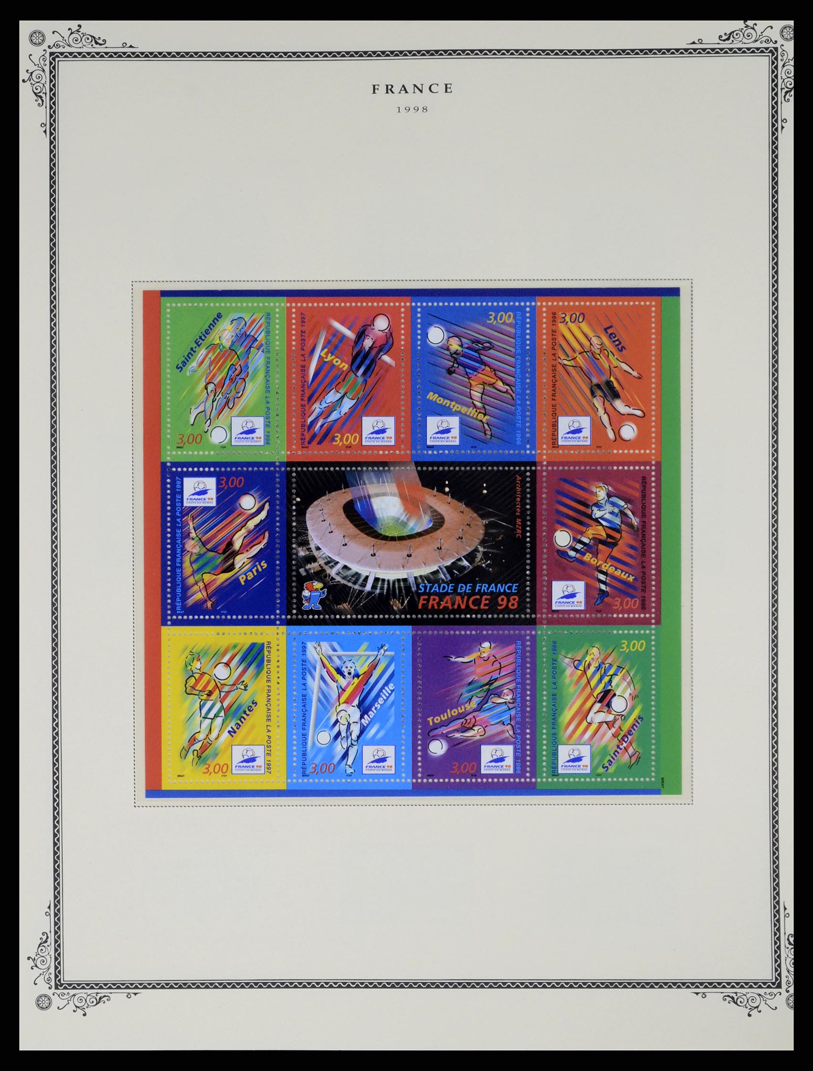 37632 194 - Postzegelverzameling 37632 Frankrijk 1849-2001.