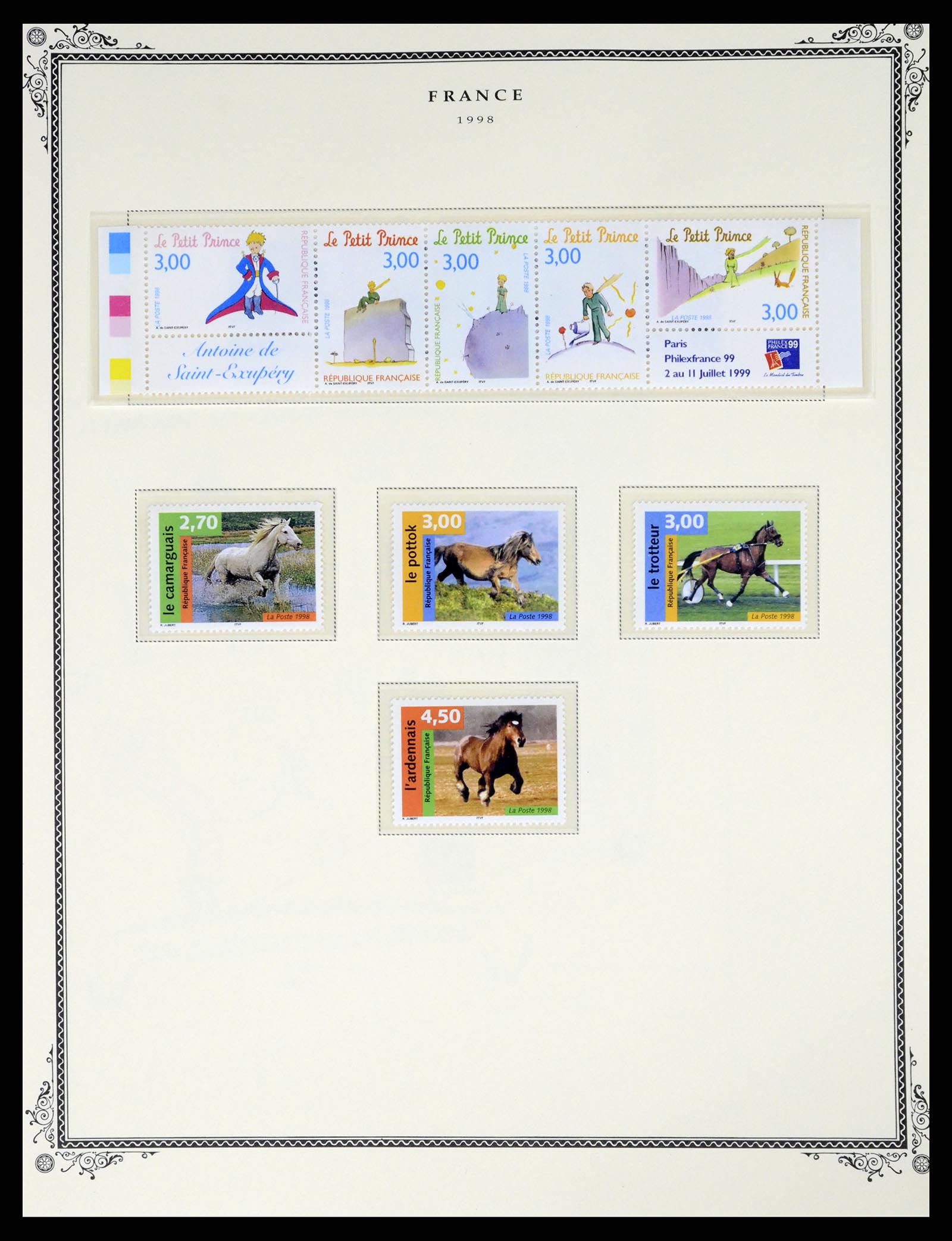37632 199 - Postzegelverzameling 37632 Frankrijk 1849-2001.