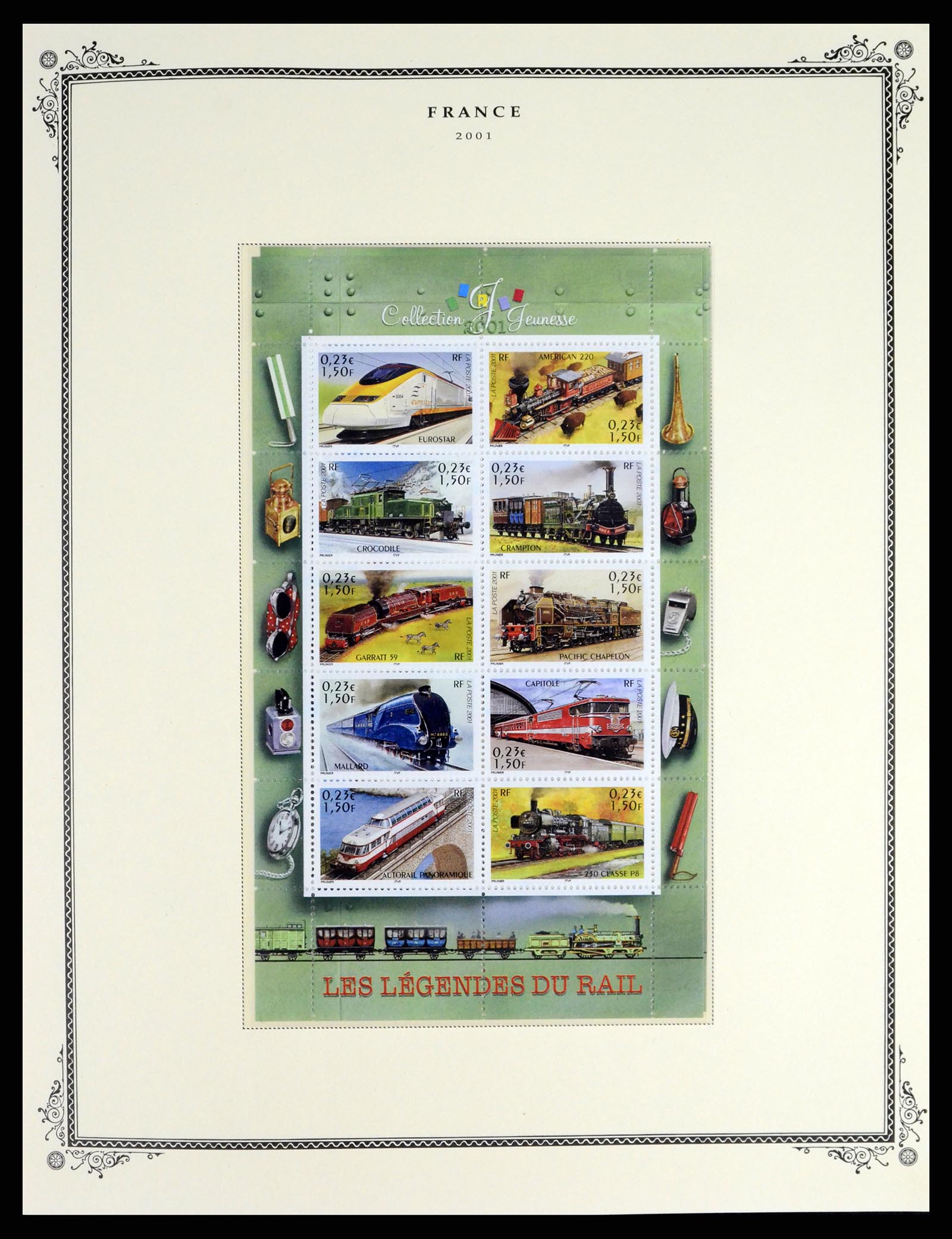 37632 237 - Postzegelverzameling 37632 Frankrijk 1849-2001.