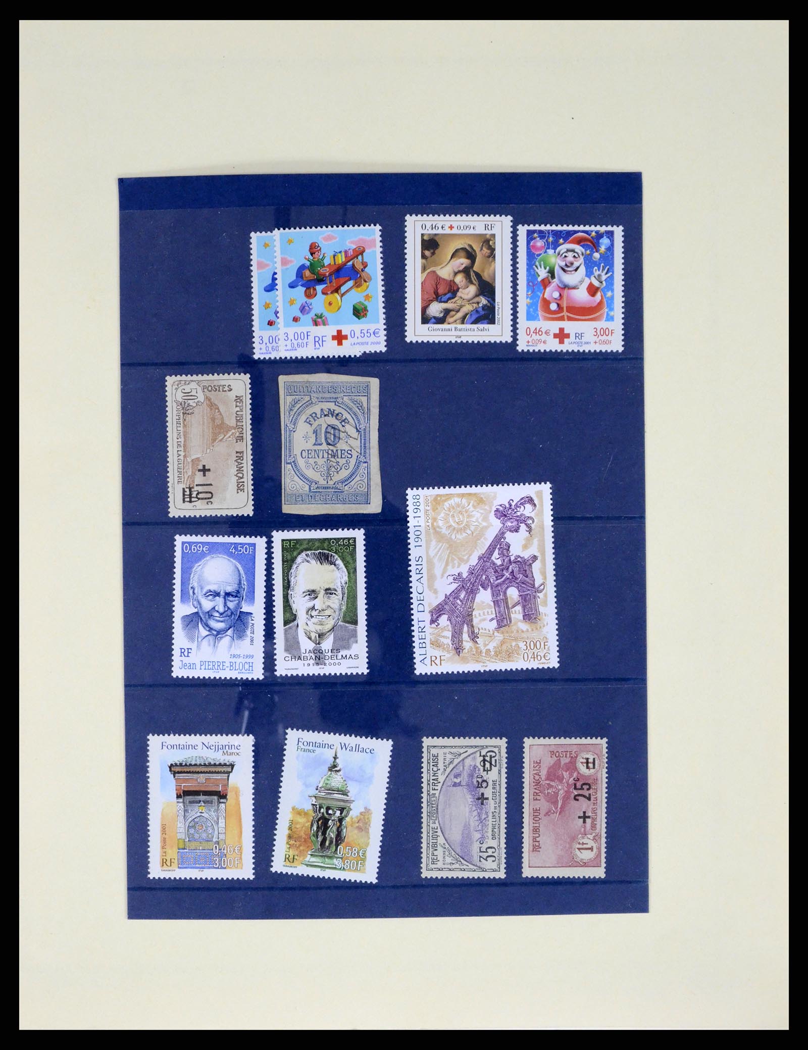 37632 240 - Postzegelverzameling 37632 Frankrijk 1849-2001.