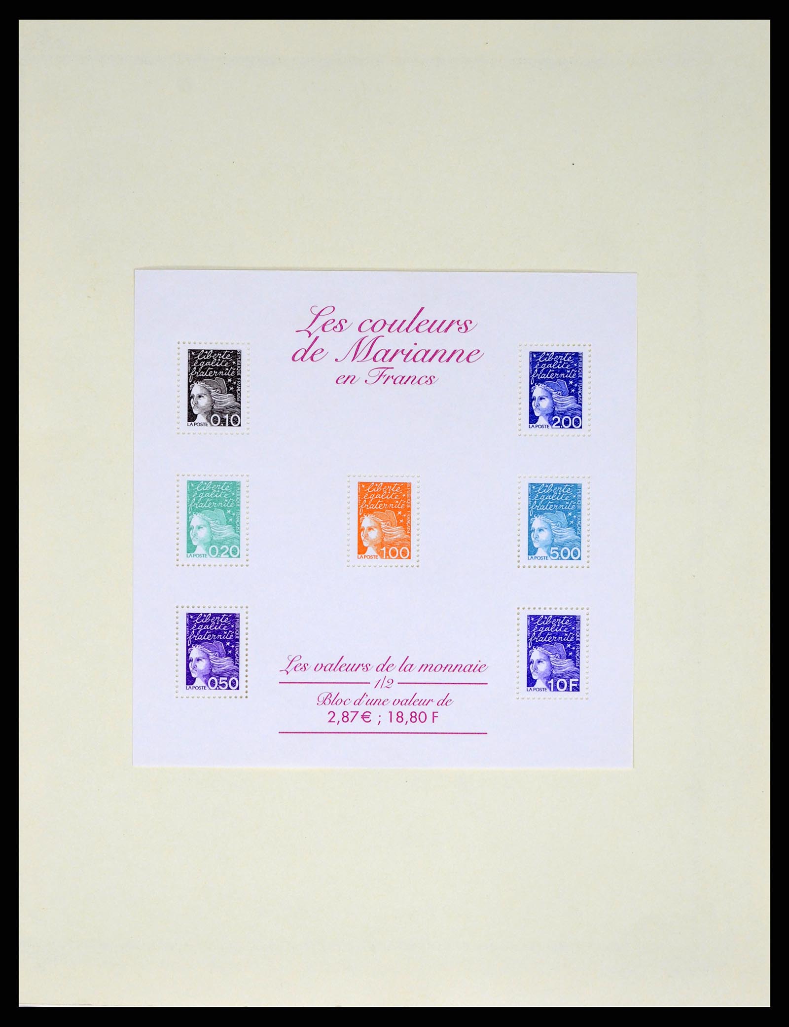 37632 241 - Postzegelverzameling 37632 Frankrijk 1849-2001.