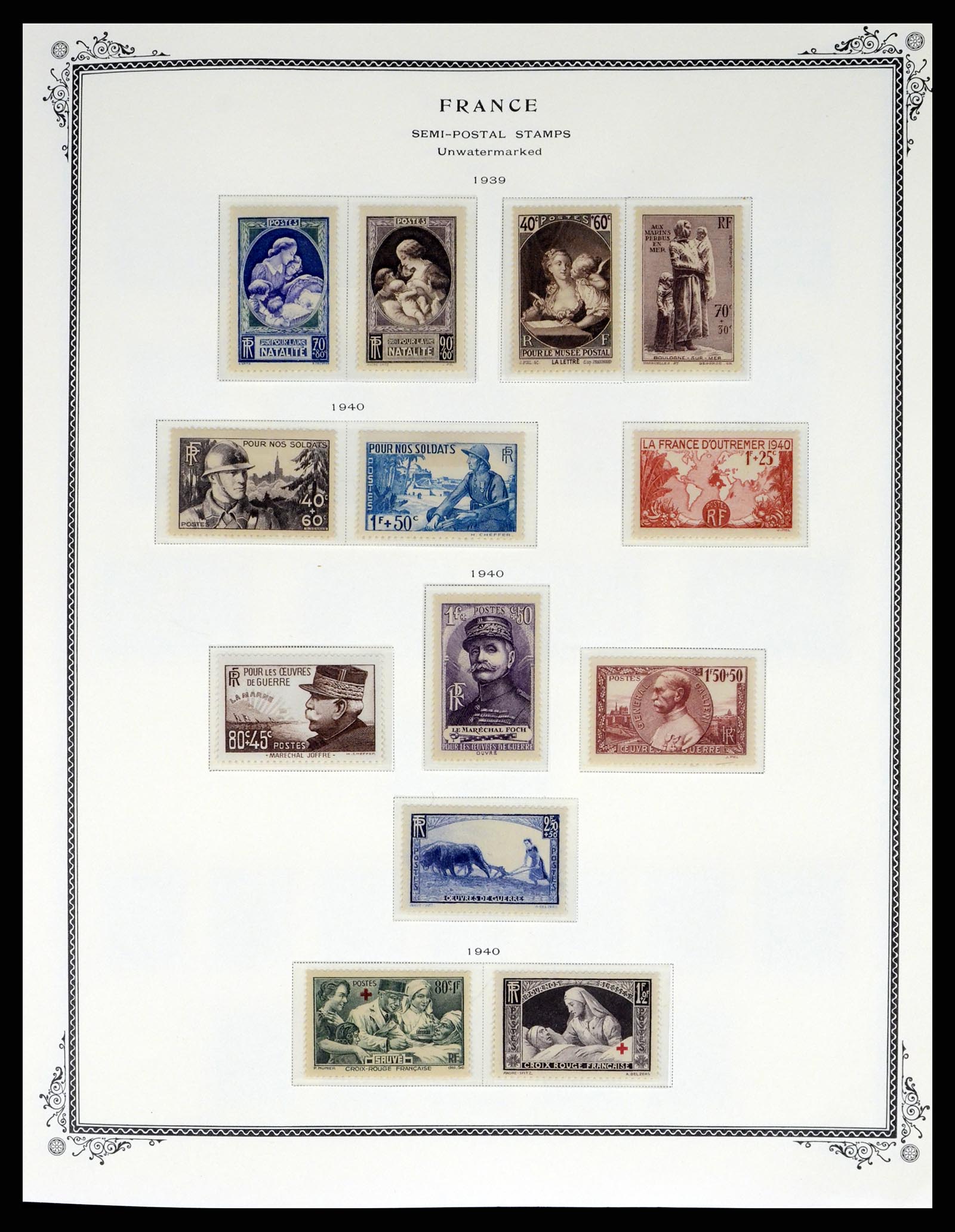 37632 248 - Postzegelverzameling 37632 Frankrijk 1849-2001.