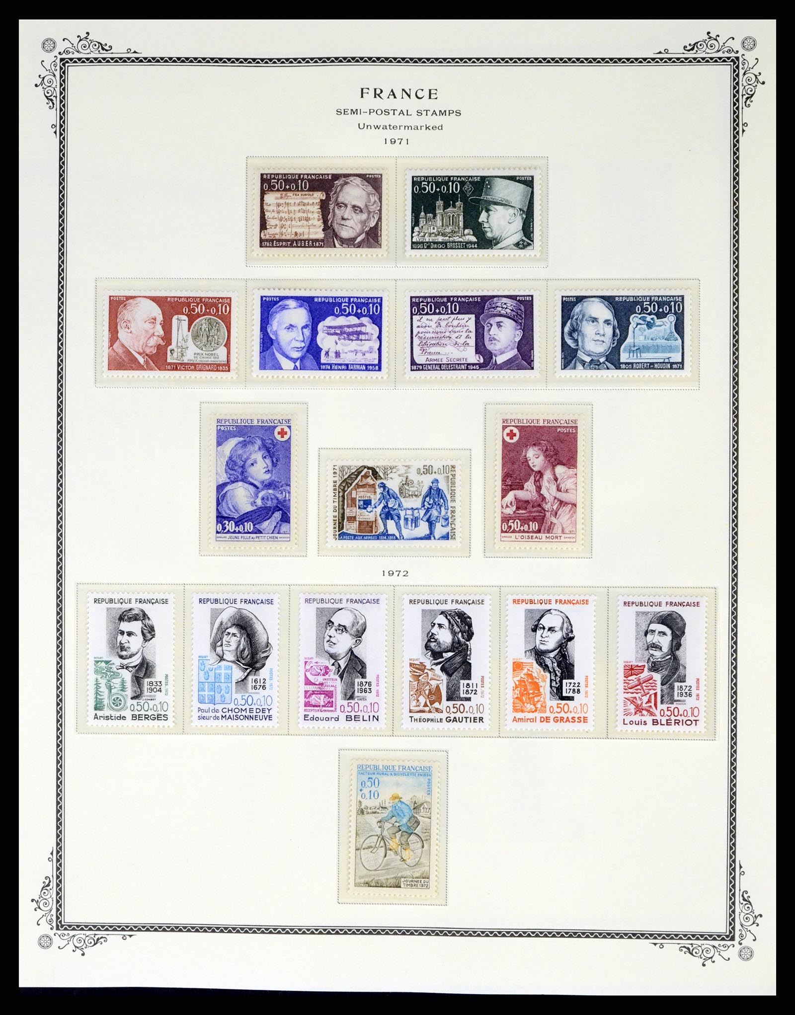 37632 285 - Postzegelverzameling 37632 Frankrijk 1849-2001.