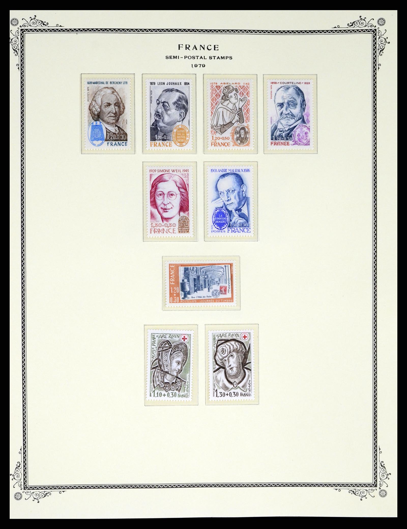 37632 305 - Postzegelverzameling 37632 Frankrijk 1849-2001.