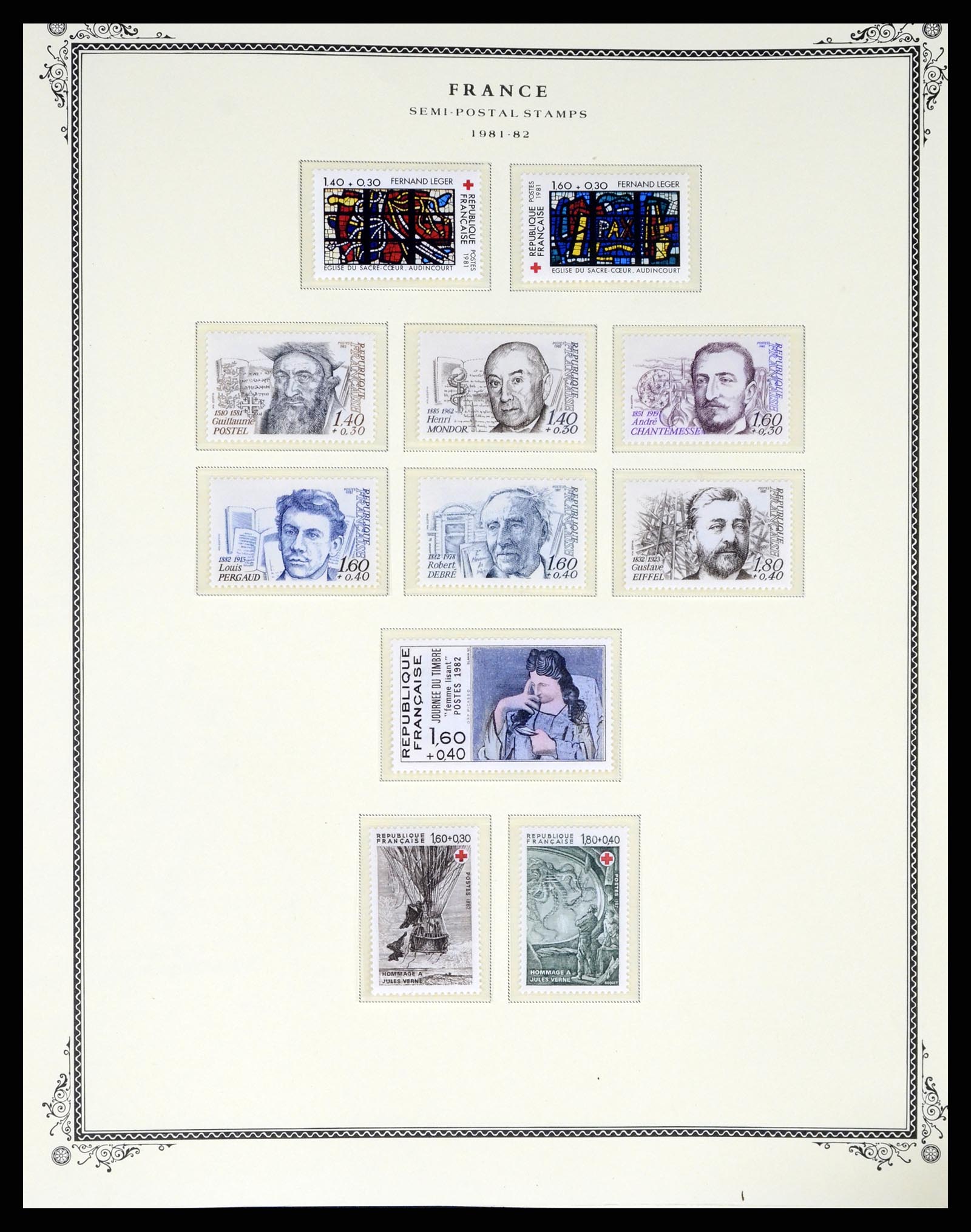 37632 314 - Postzegelverzameling 37632 Frankrijk 1849-2001.
