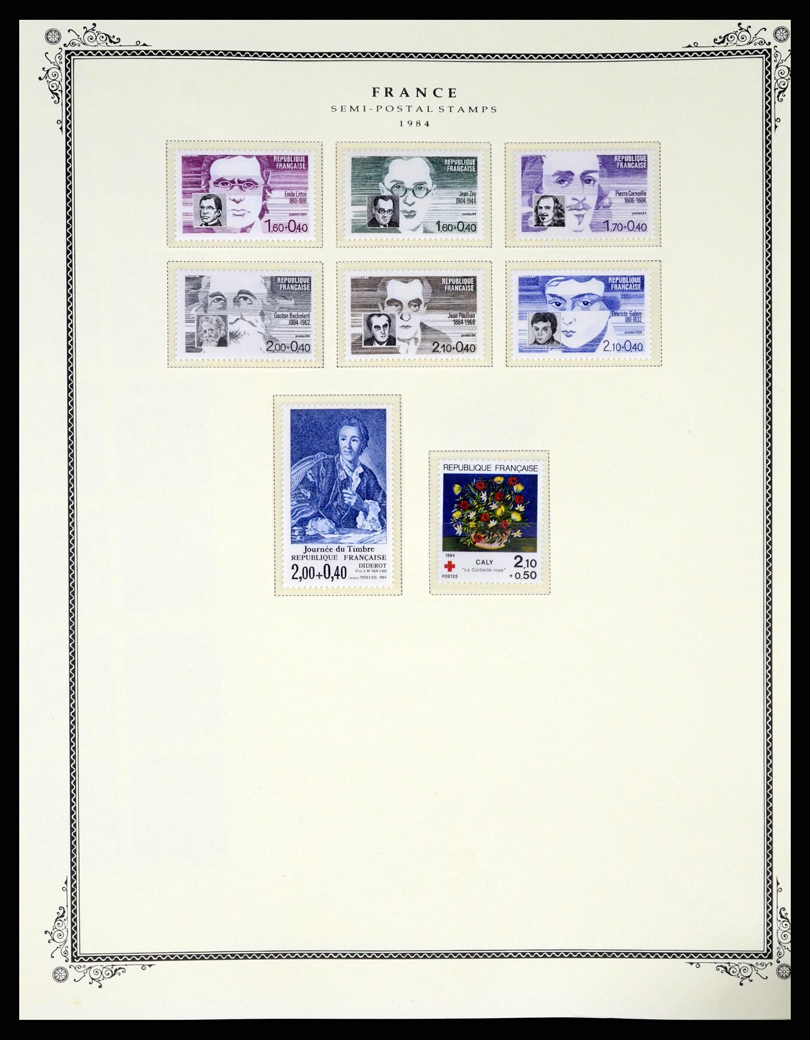 37632 320 - Postzegelverzameling 37632 Frankrijk 1849-2001.