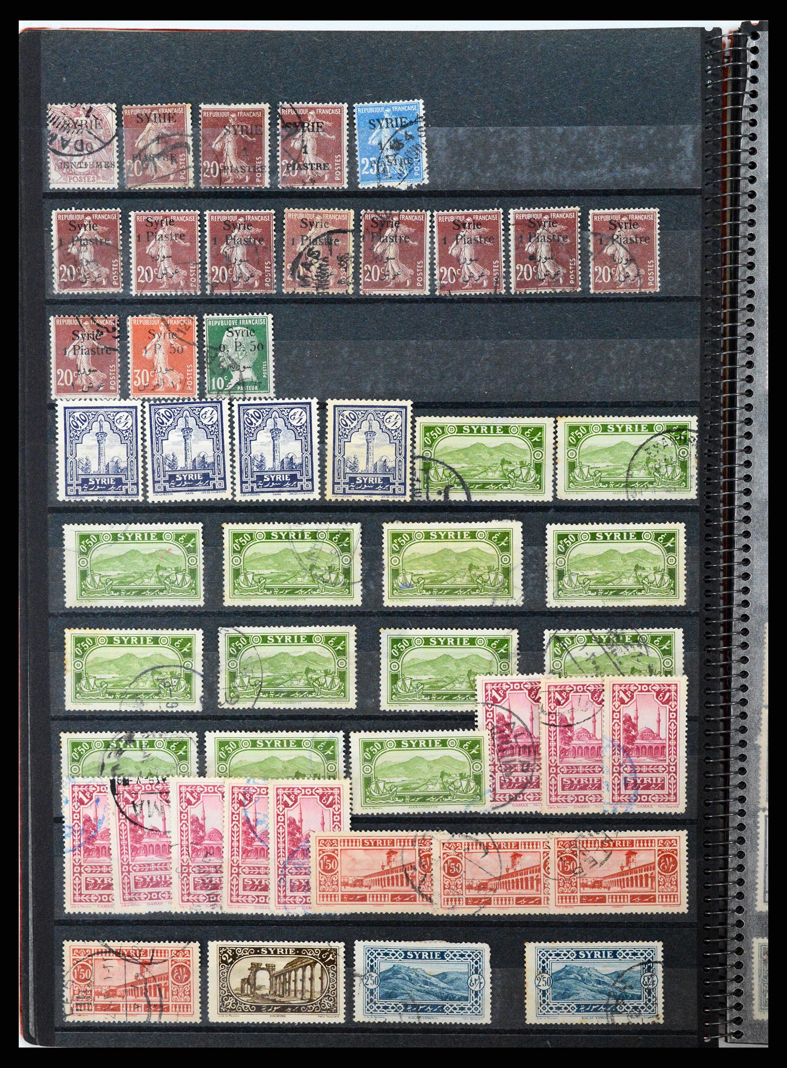 37646 182 - Postzegelverzameling 37646 Syrië 1920-1995.