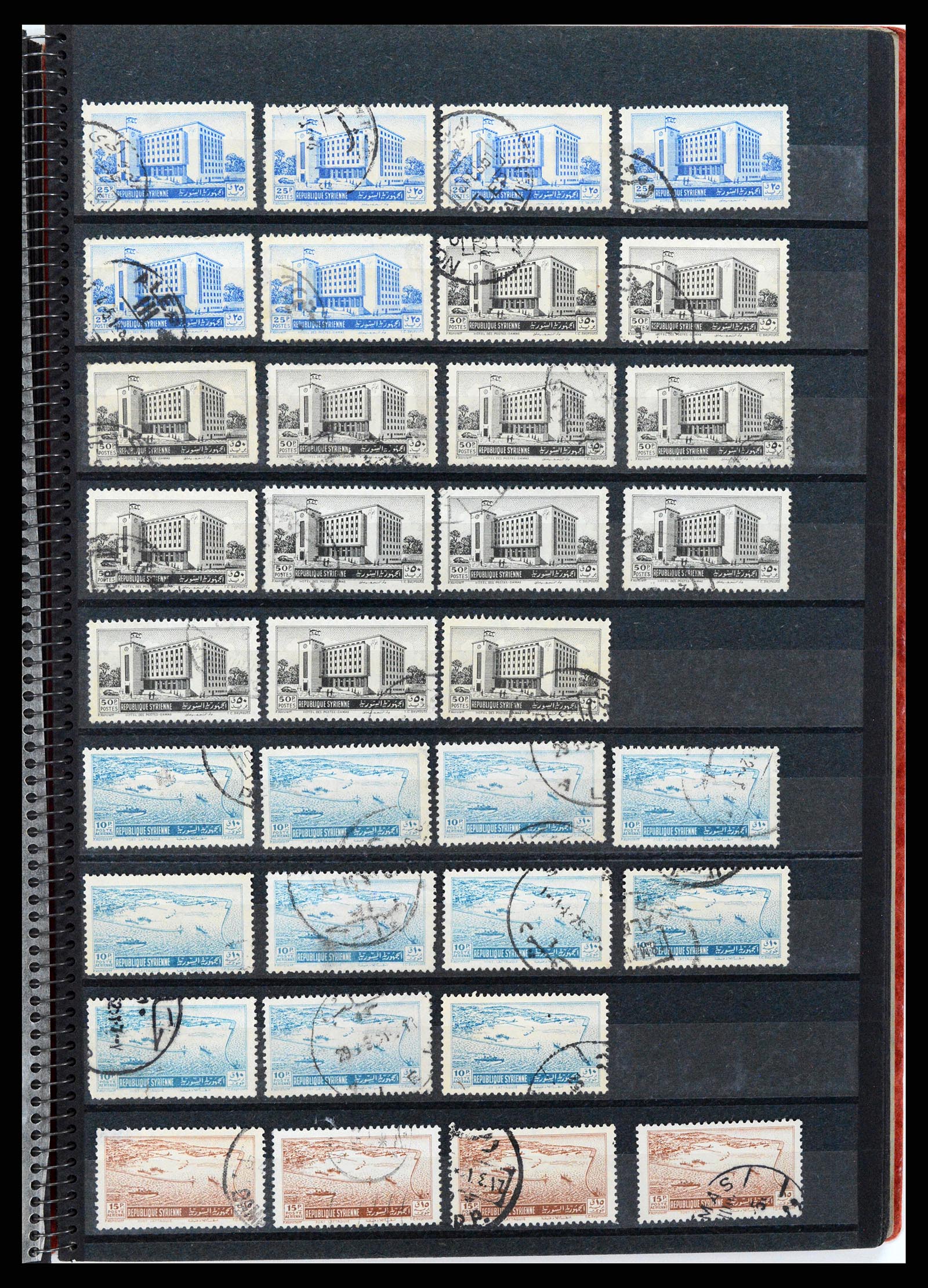 37646 187 - Postzegelverzameling 37646 Syrië 1920-1995.
