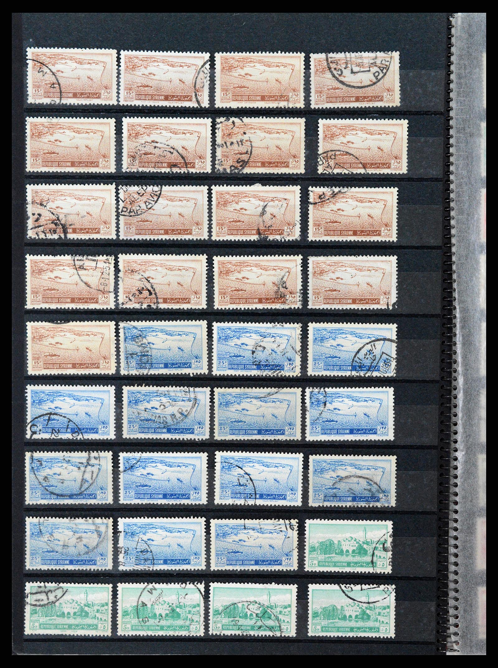 37646 189 - Postzegelverzameling 37646 Syrië 1920-1995.