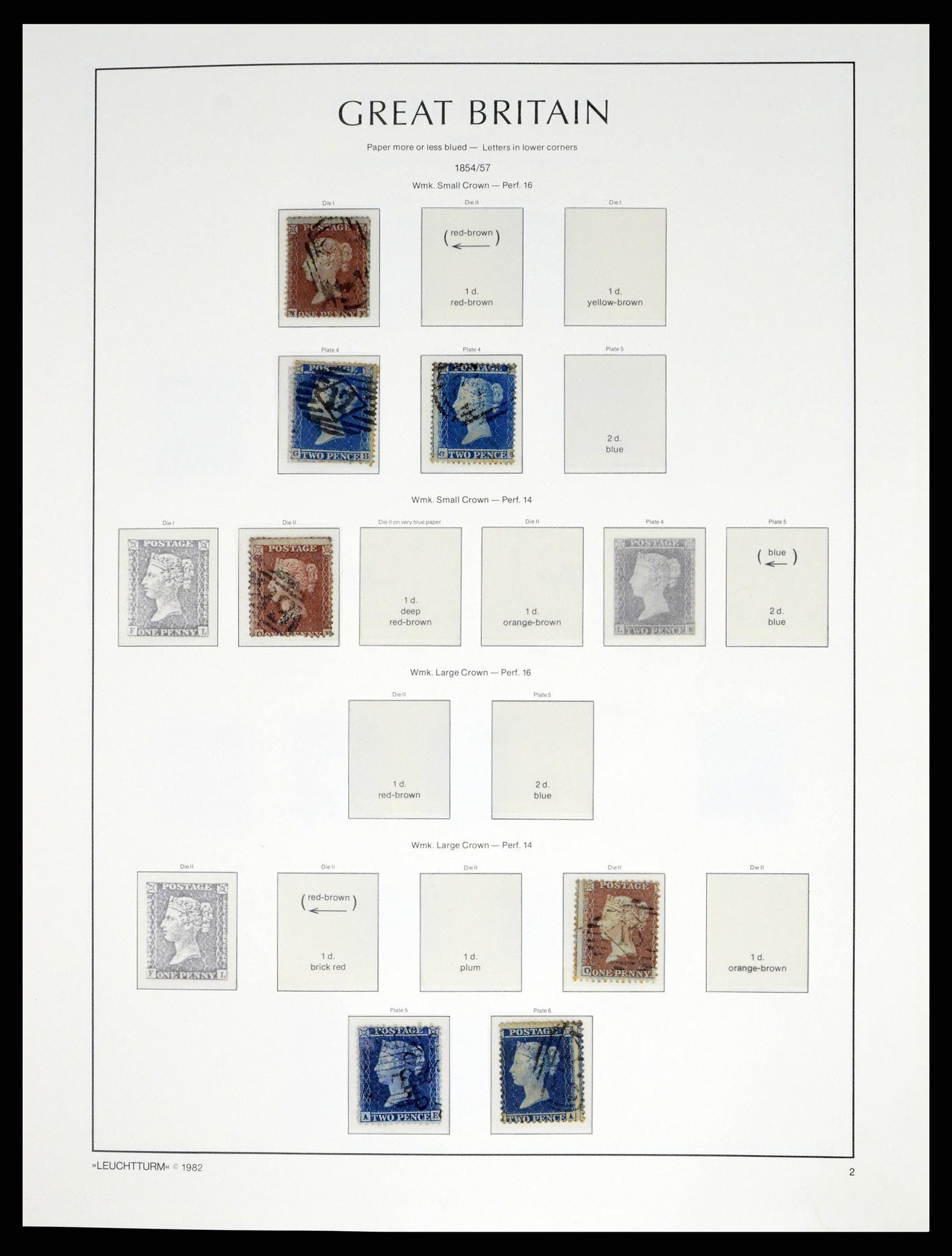 37650 004 - Stamp collection 37650 Great Britain 1840-1996.