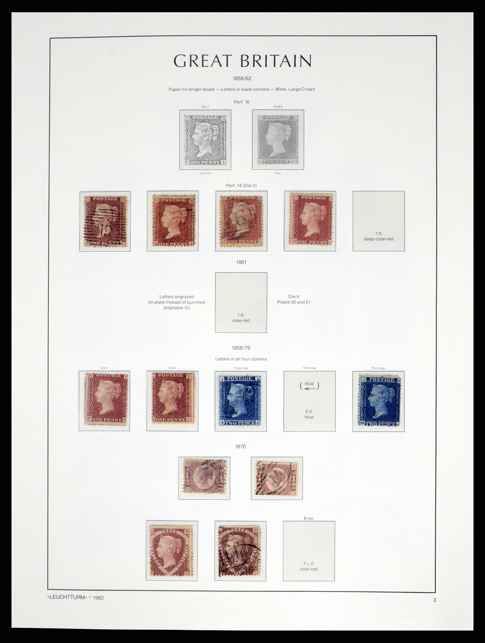 37650 005 - Stamp collection 37650 Great Britain 1840-1996.