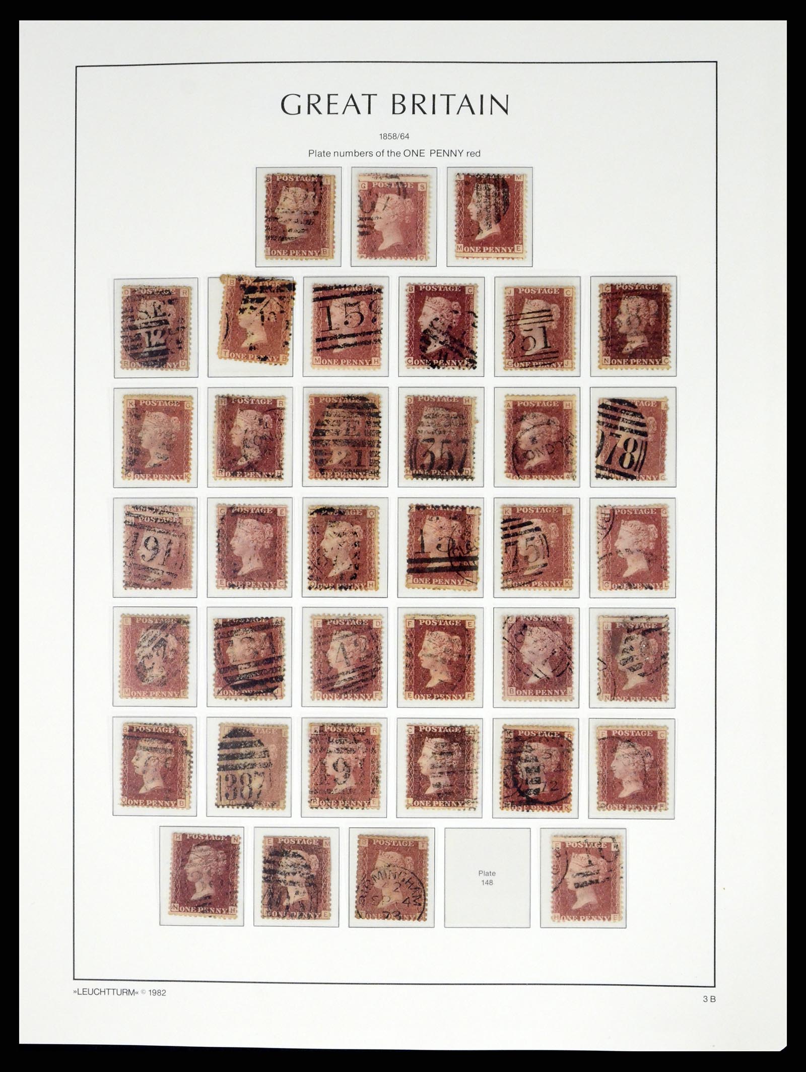 37650 007 - Stamp collection 37650 Great Britain 1840-1996.