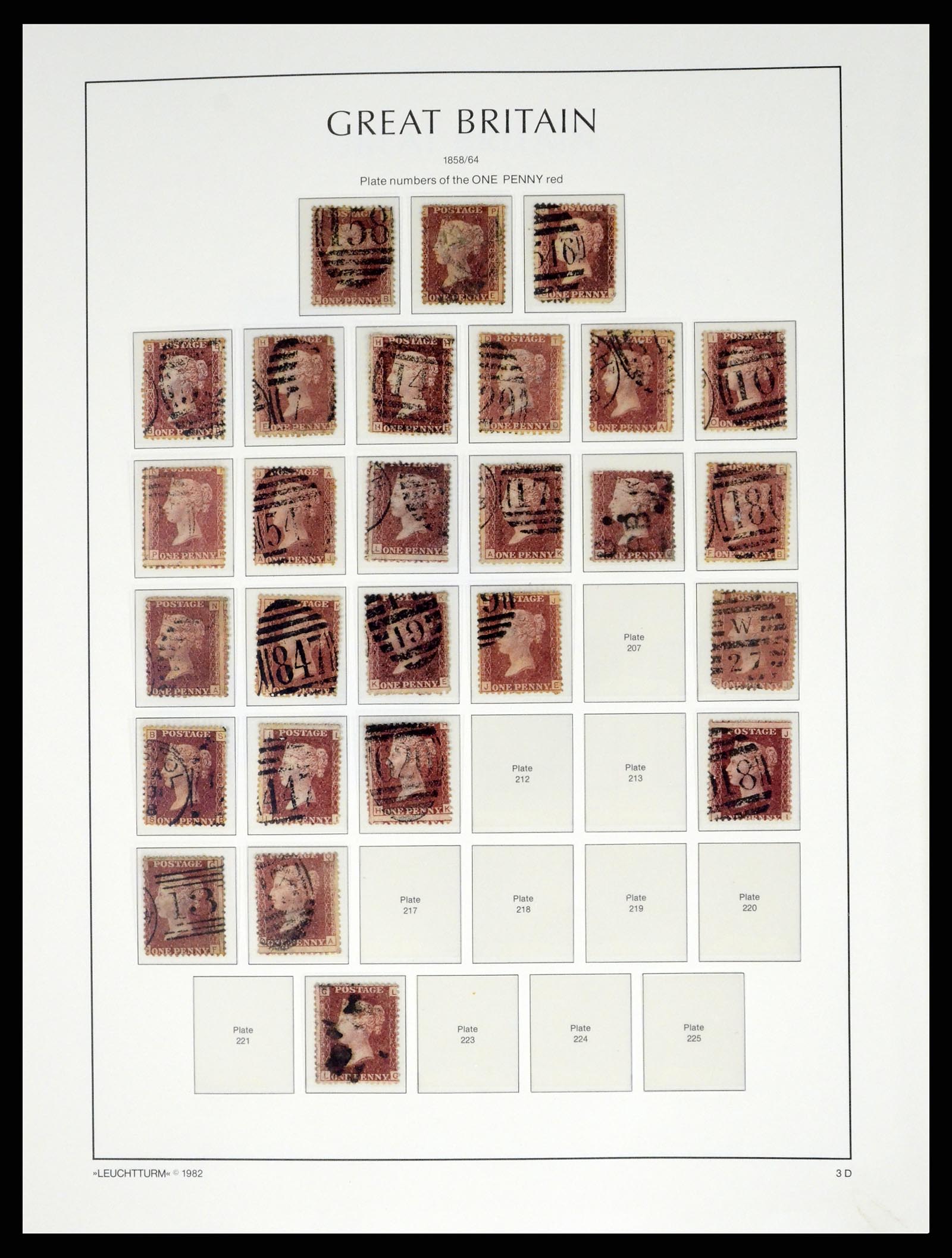 37650 009 - Stamp collection 37650 Great Britain 1840-1996.