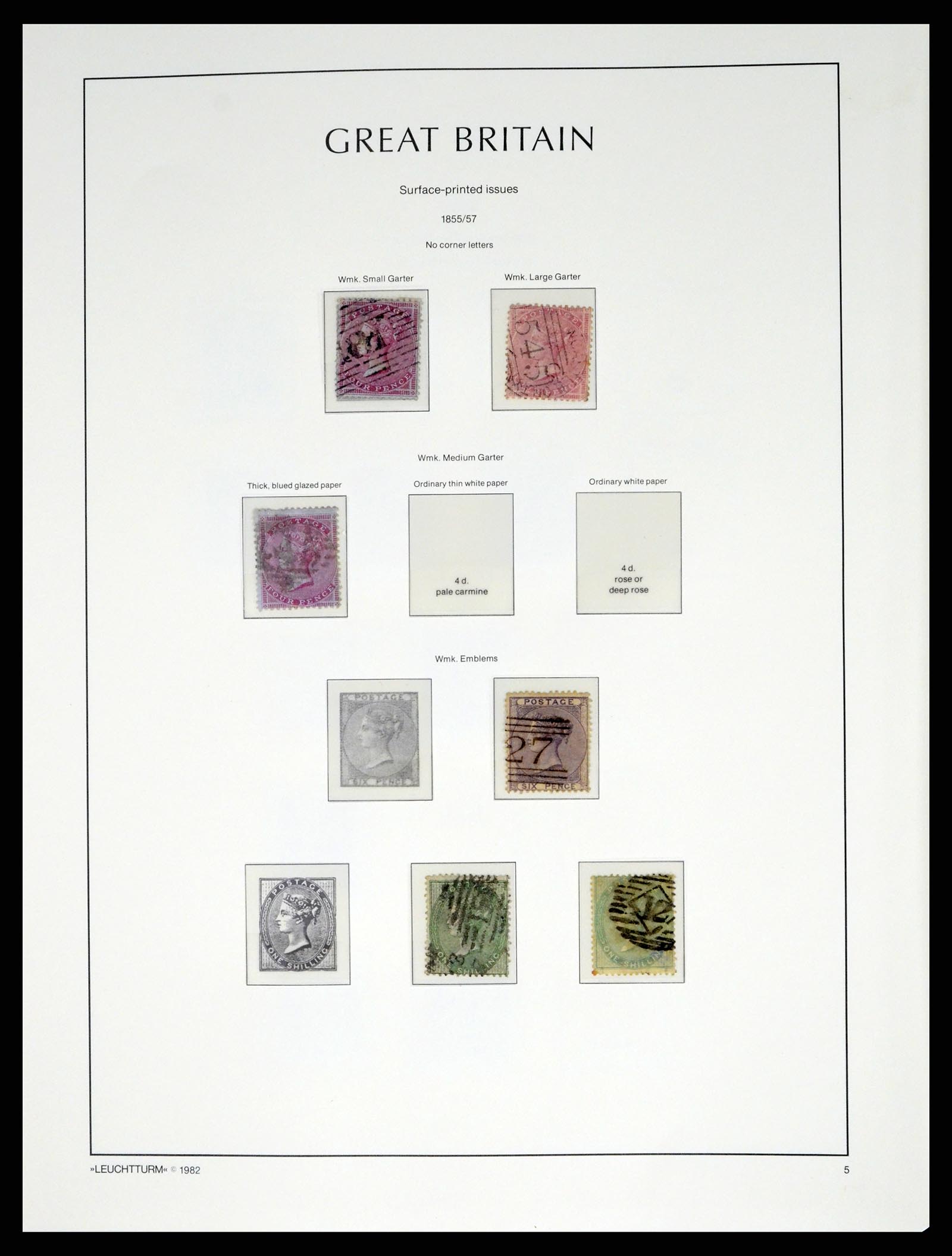 37650 011 - Stamp collection 37650 Great Britain 1840-1996.