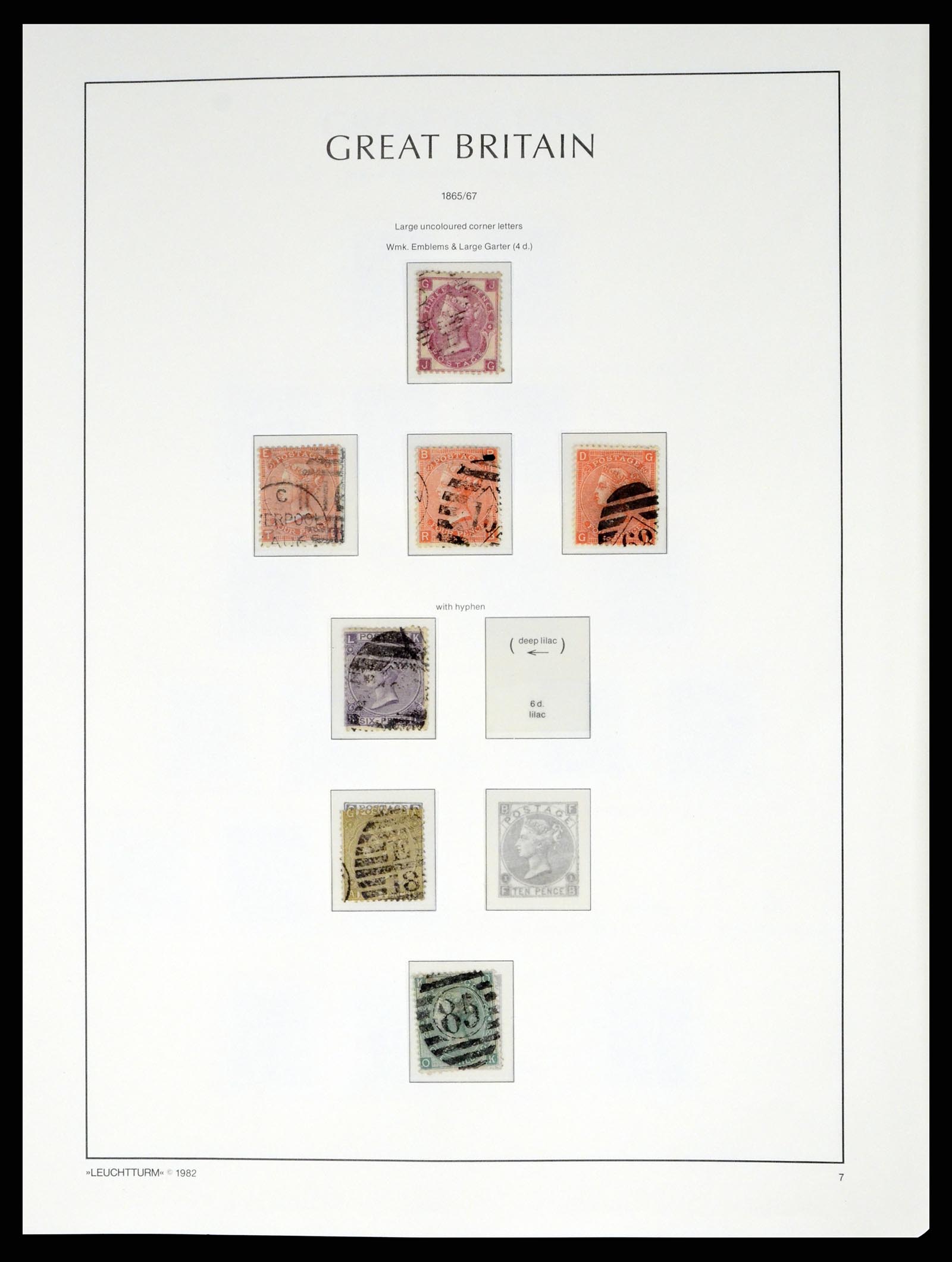 37650 013 - Stamp collection 37650 Great Britain 1840-1996.