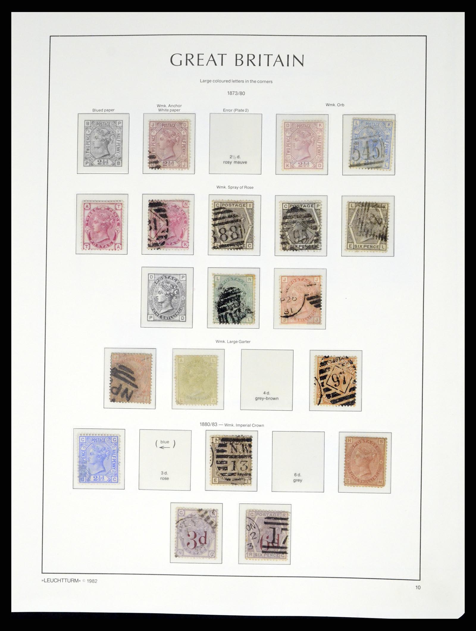 37650 016 - Stamp collection 37650 Great Britain 1840-1996.