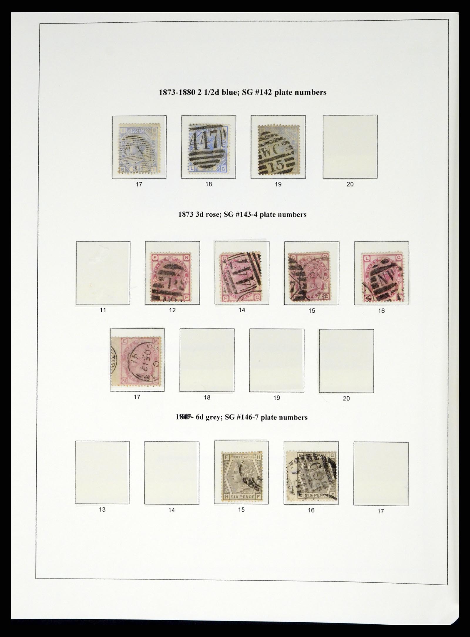 37650 017 - Stamp collection 37650 Great Britain 1840-1996.