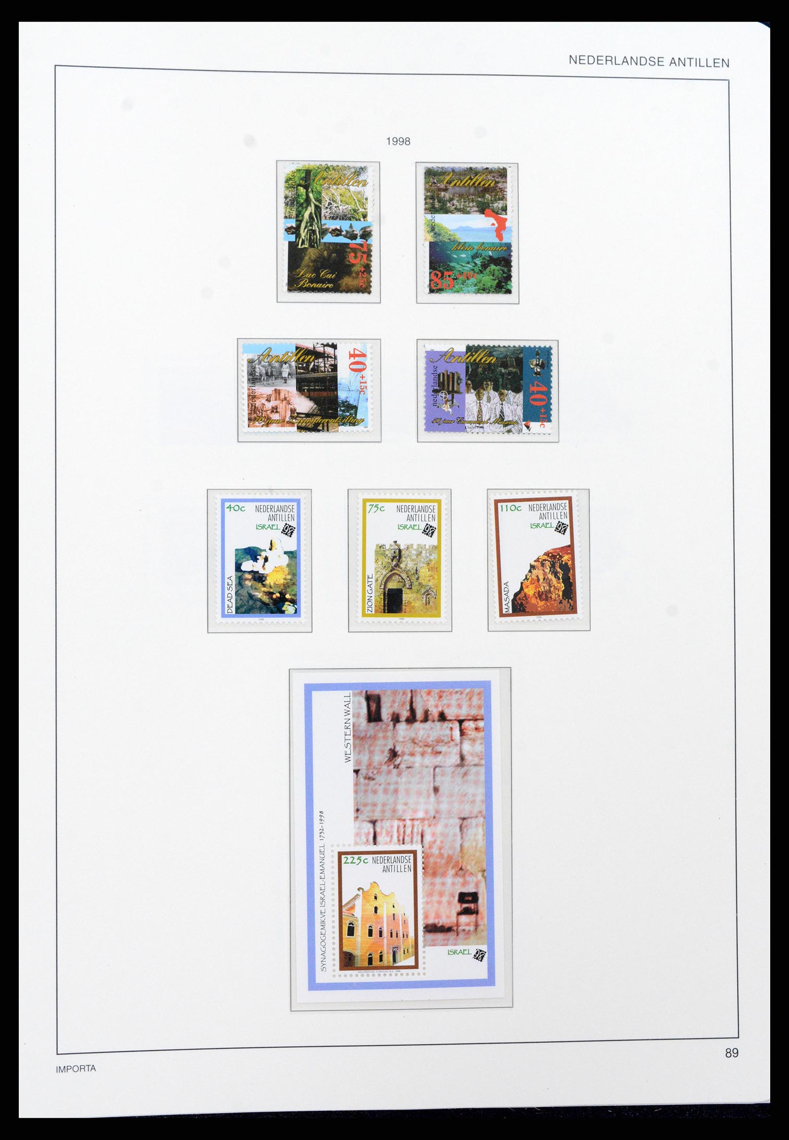 37693 090 - Postzegelverzameling 37693 Nederlandse Antillen 1949-2001.