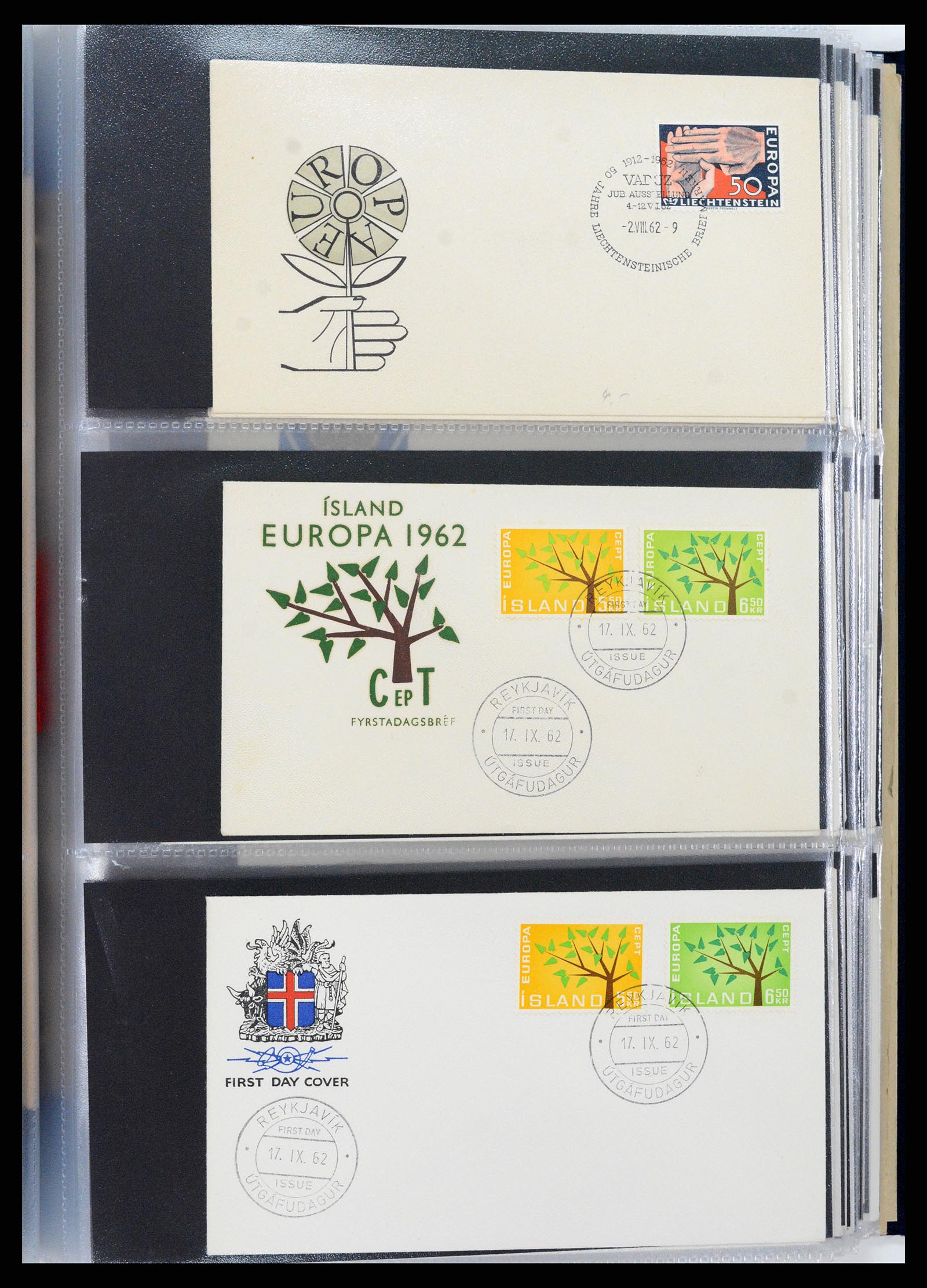 37694 078 - Stamp collection 37694 Europa CEPT FDC's 1956-1970.